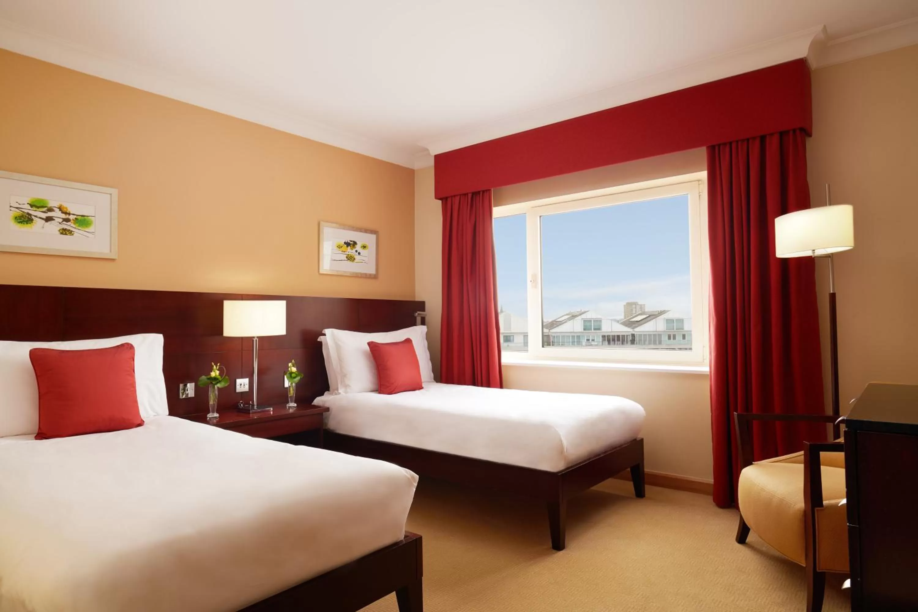 Bed in The Chelsea Harbour Hotel and Spa