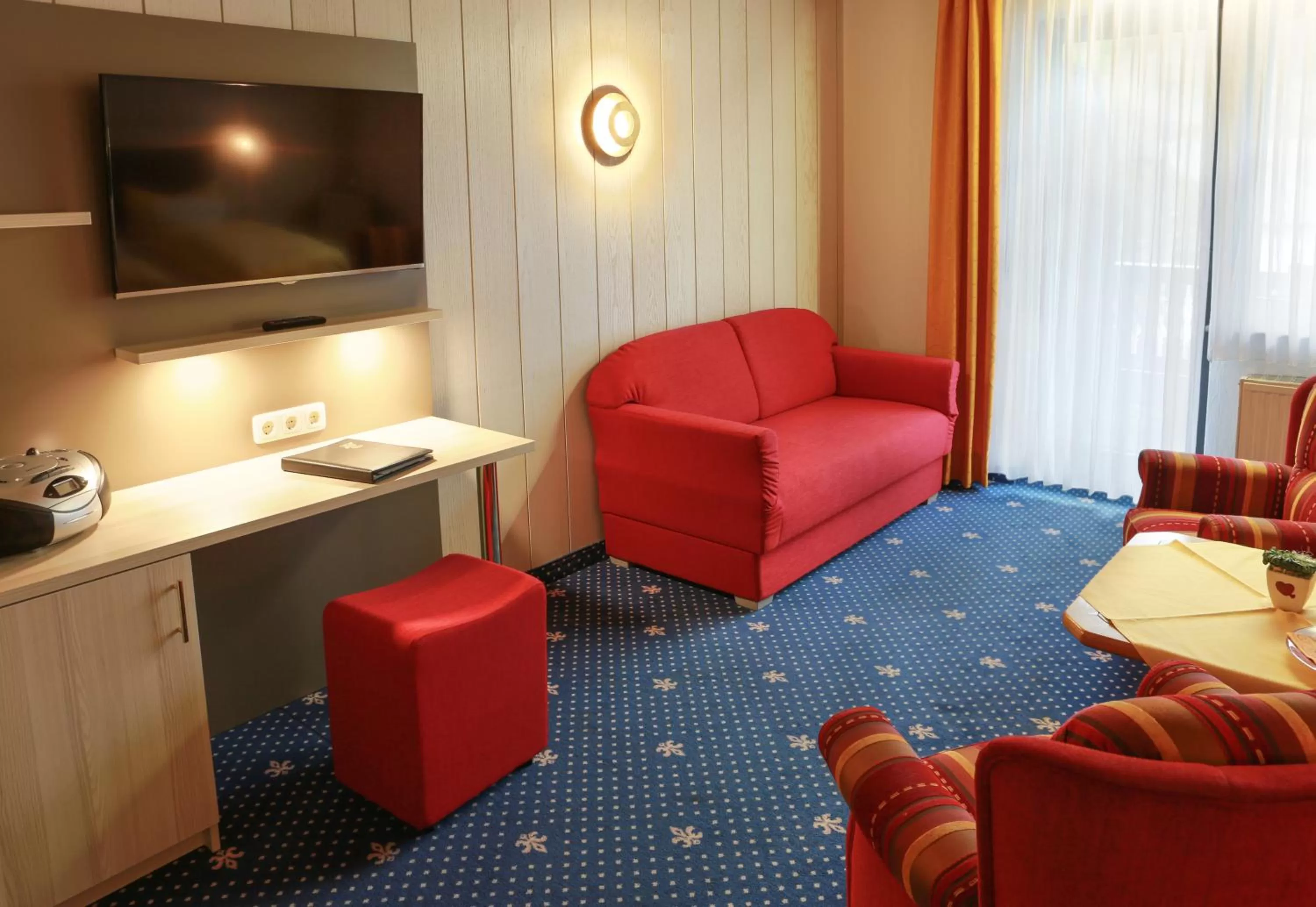TV and multimedia, Seating Area in Sporthotel Göbel