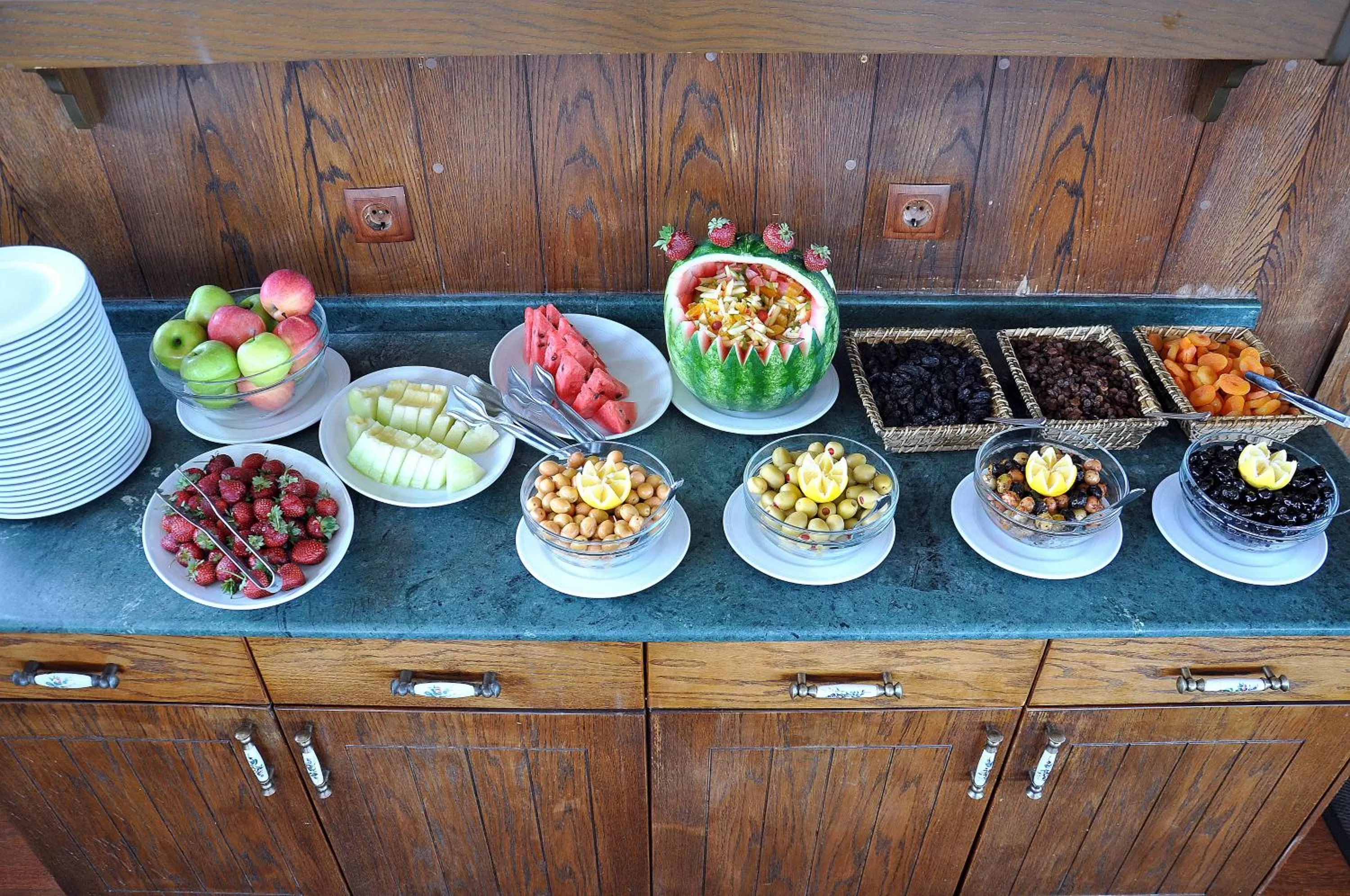 Buffet breakfast in Hotel Centrum Istanbul