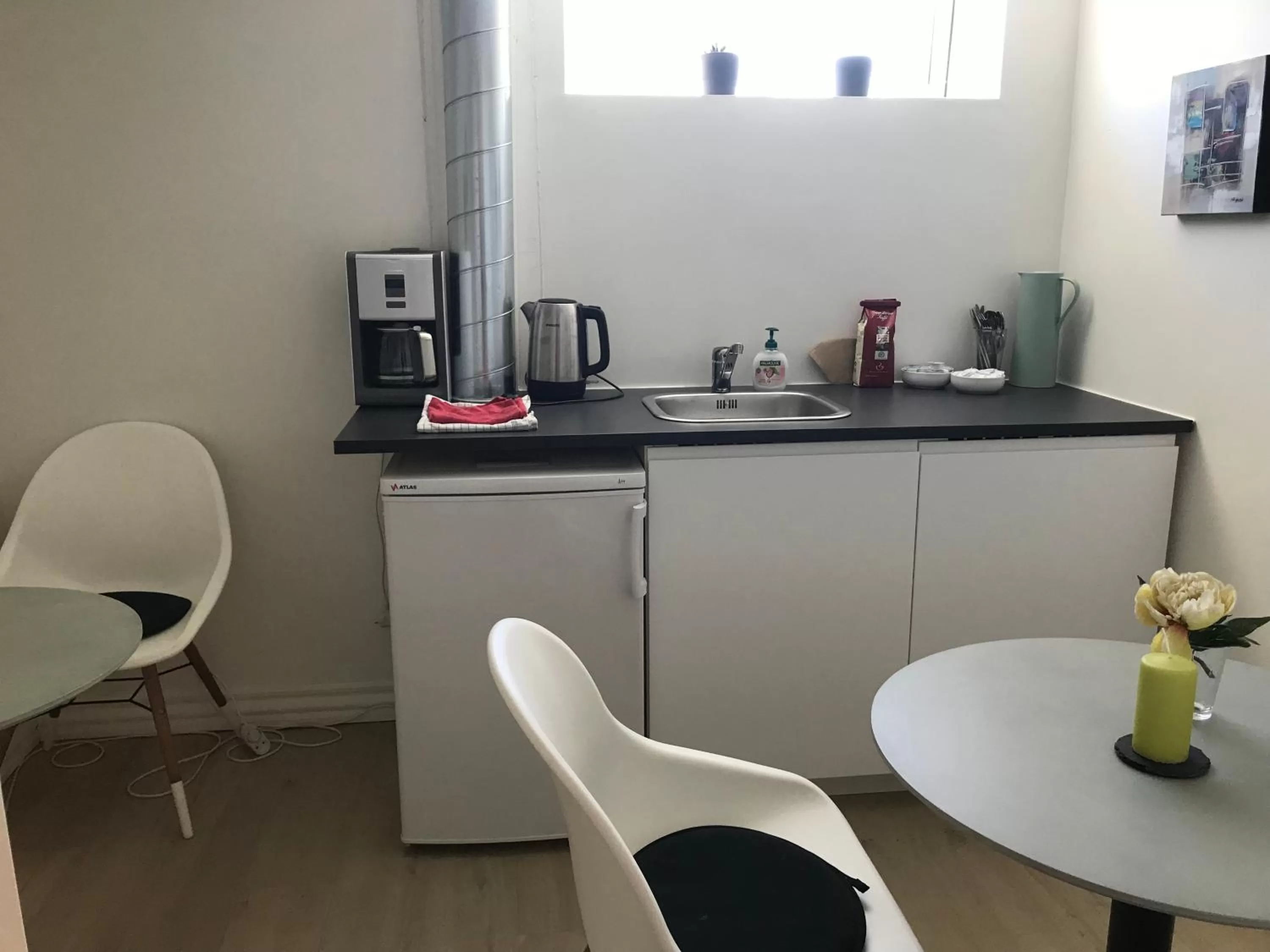 Coffee/tea facilities, Kitchen/Kitchenette in kabyssen