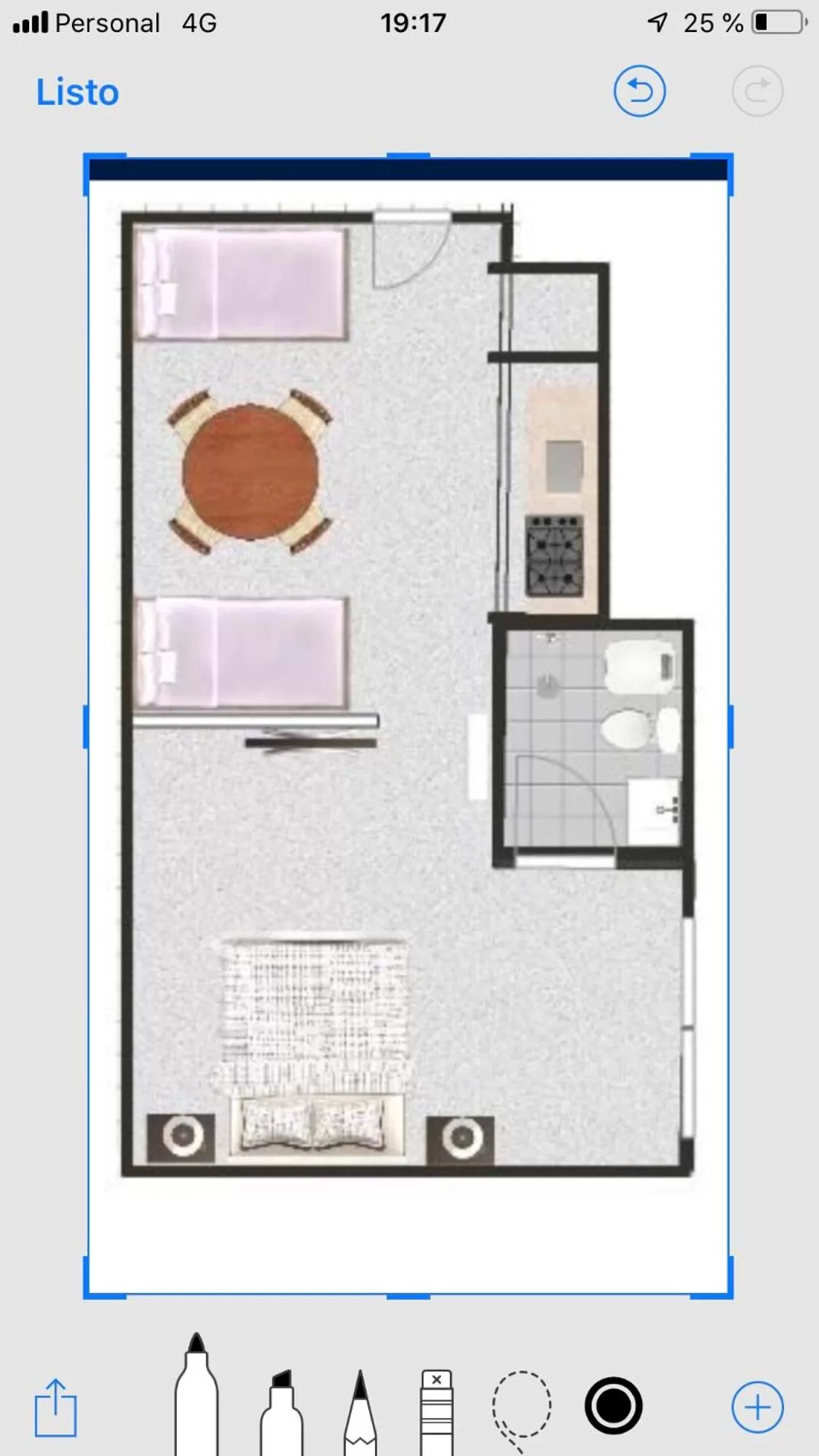Floor Plan in Apart Hotel Cordoba Inn