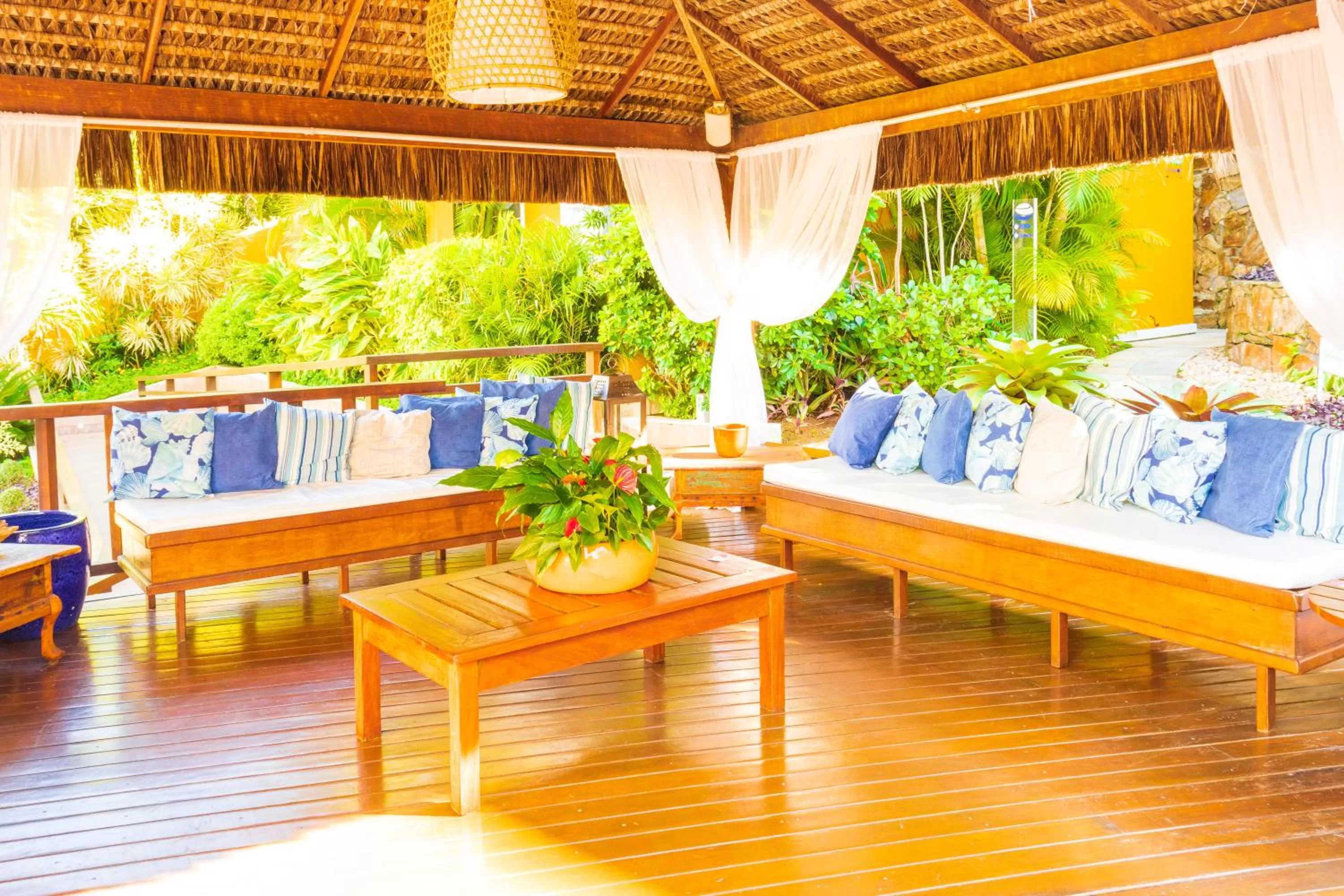 Seating area in Bahiamarela Boutique Hotel & SPA