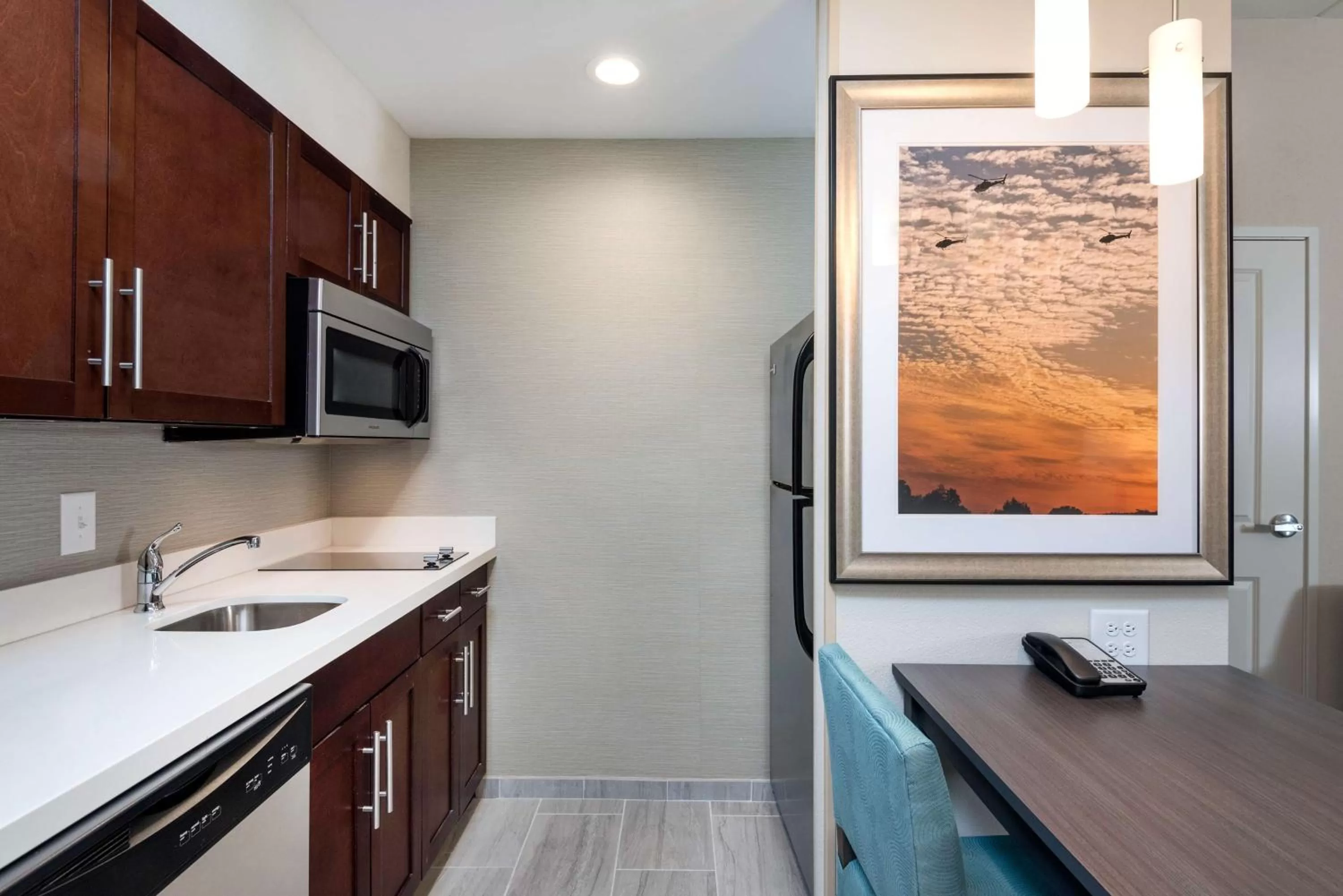 Kitchen or kitchenette in Homewood Suites By Hilton Fayetteville