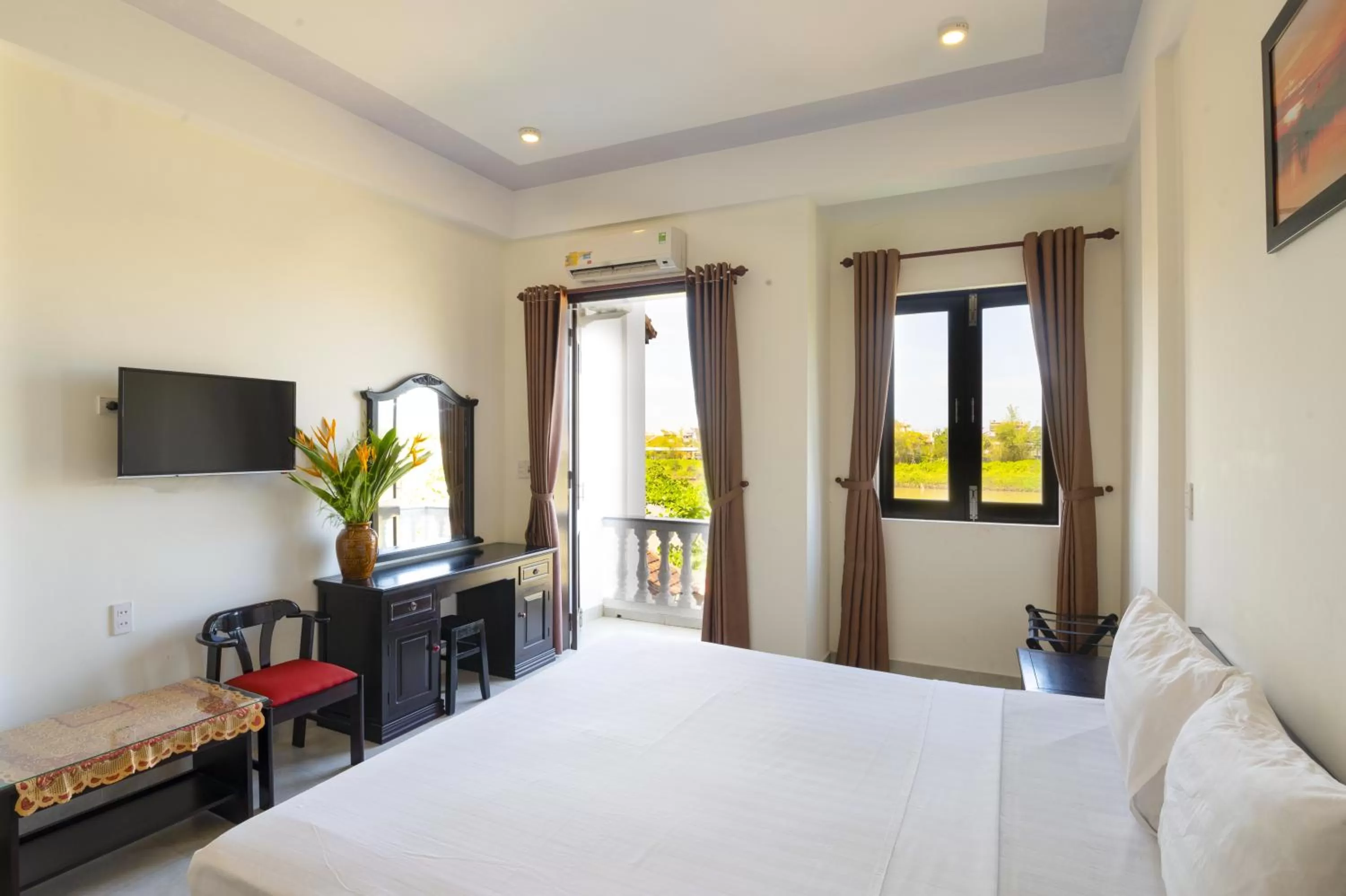 Deluxe Double Room with Sea View in Blue River Boutique Hoi An Hotel