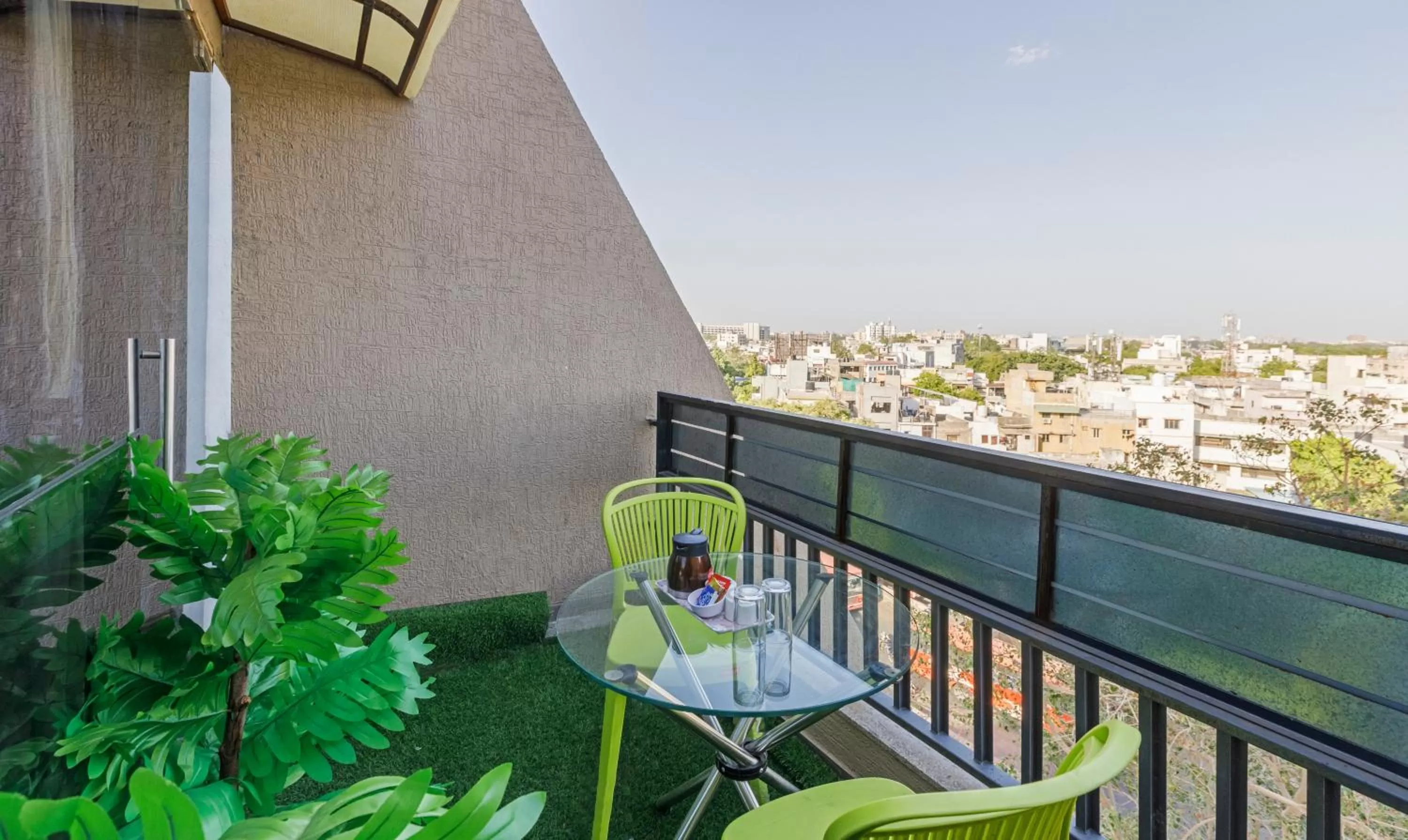 Balcony/Terrace in Treebo Trend Prince Plaza