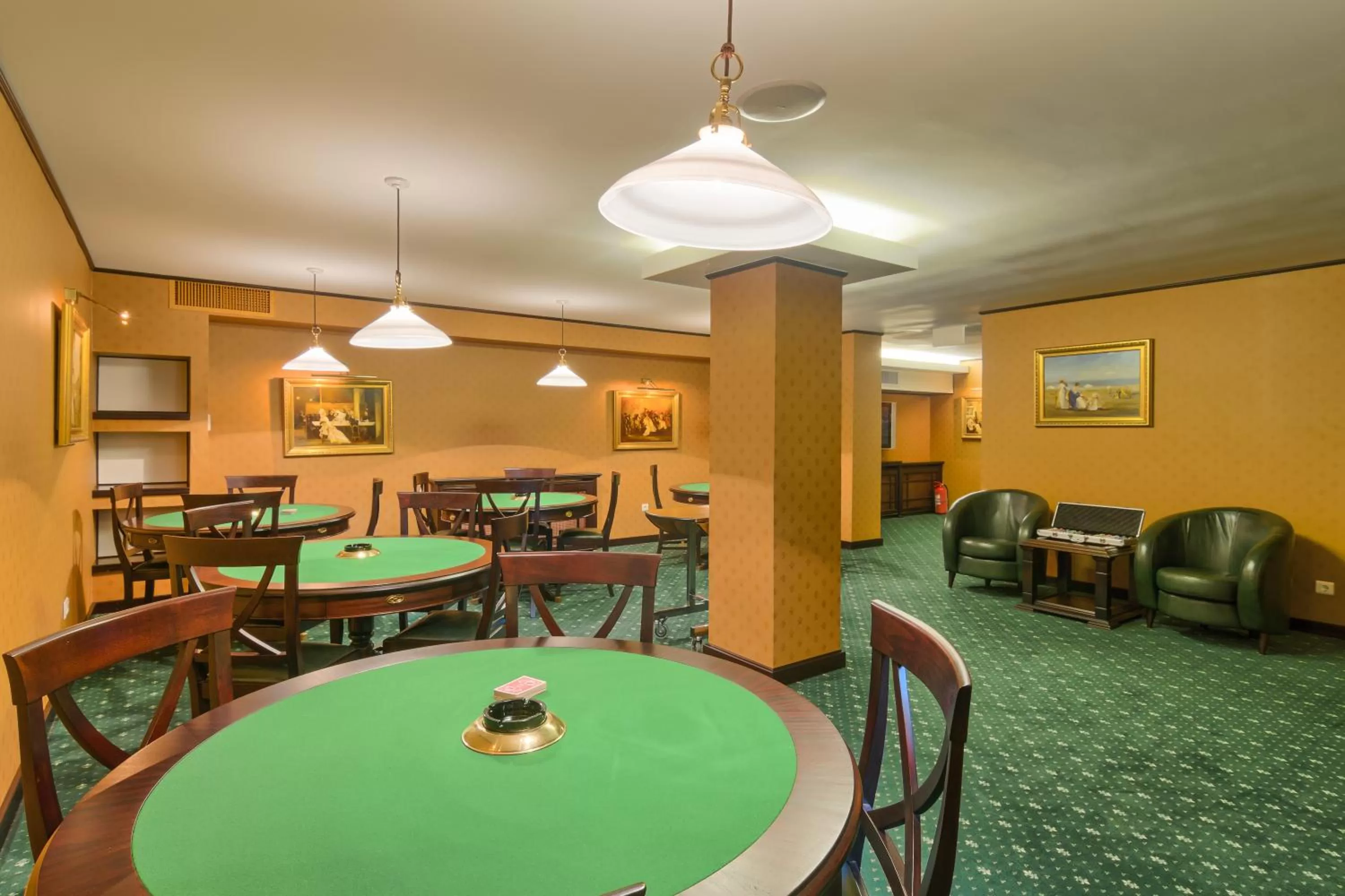 Game Room in Hotel Snagov Club