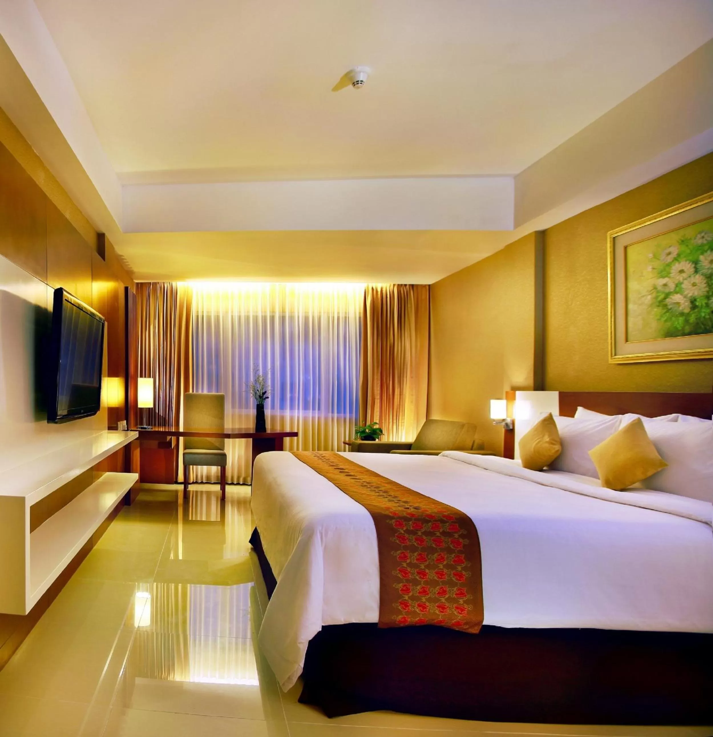 Decorative detail, Bed in Aston Tanjung Pinang Hotel & Conference Center