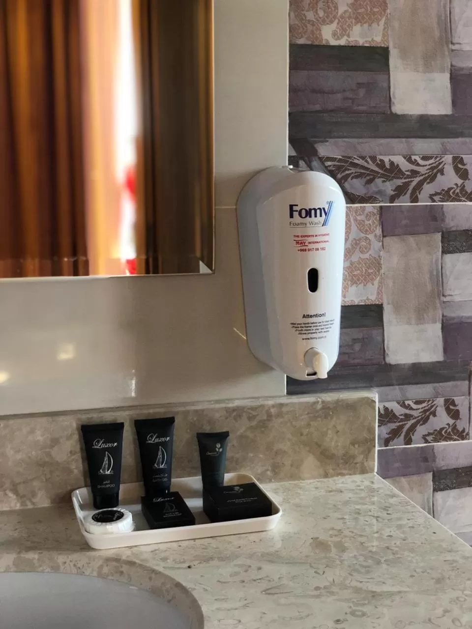 Bathroom in Diamond Star Hotel فندق النجمة الماسية