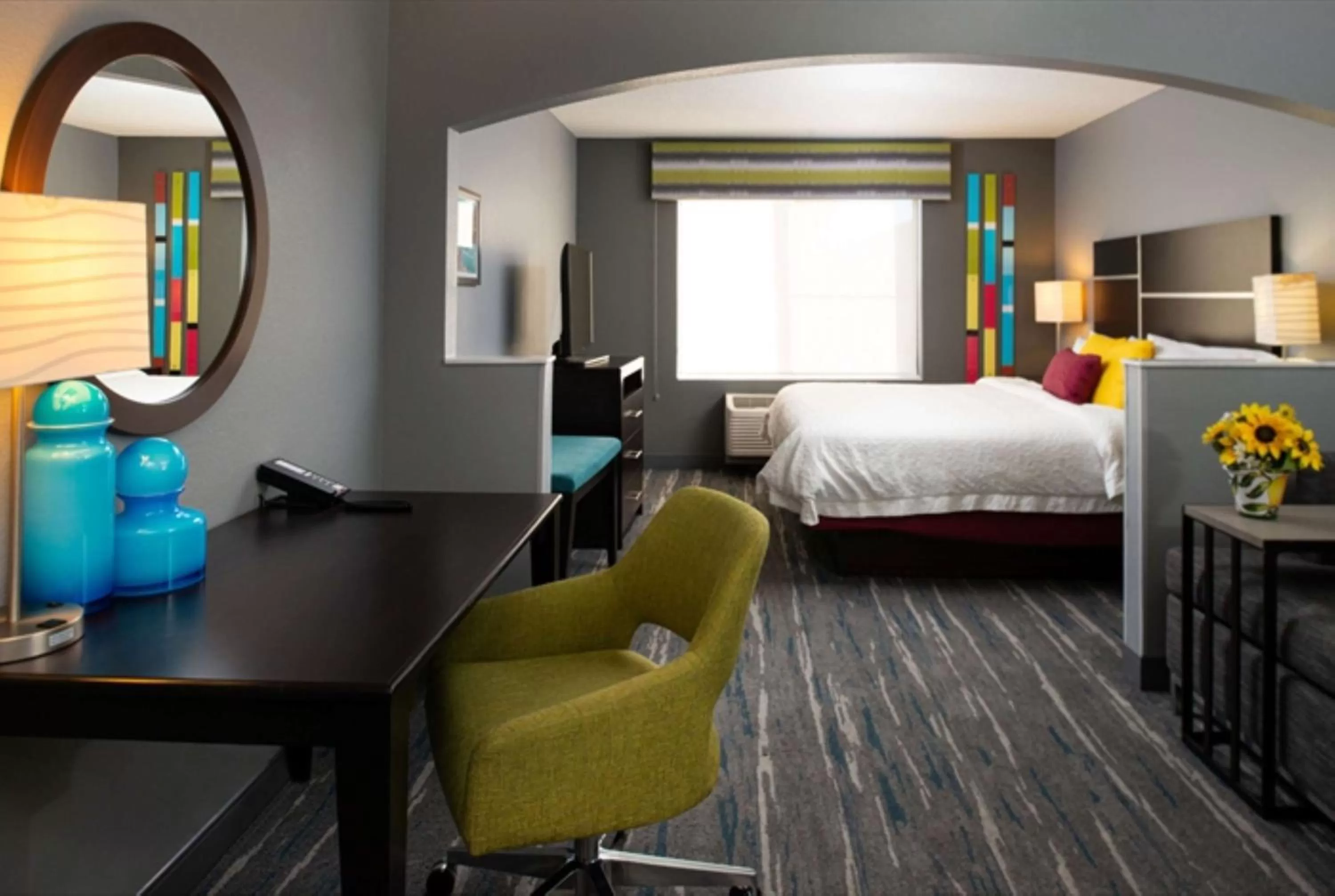 Bedroom, Bed in Hampton Inn Glenwood Springs