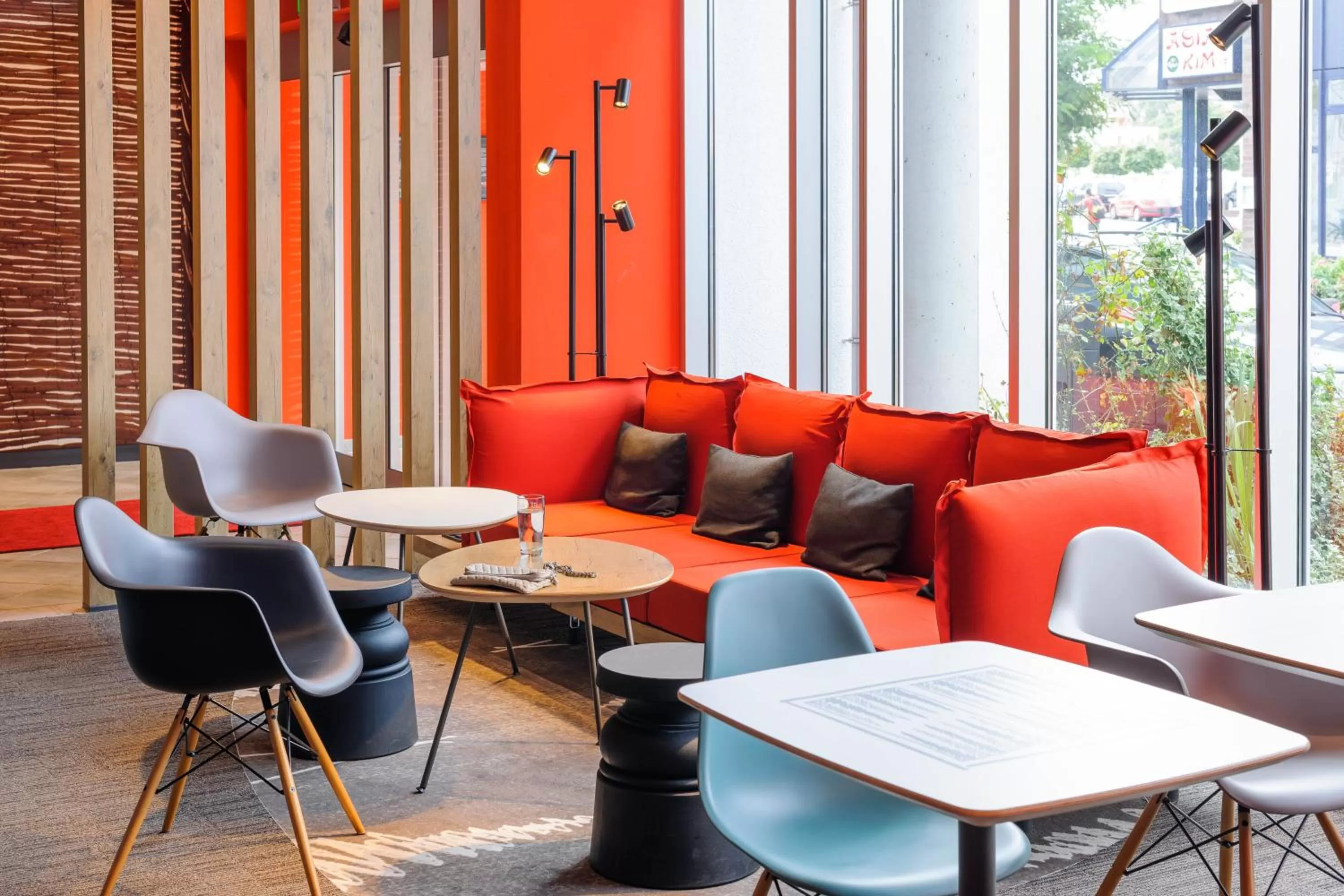 Lounge or bar in ibis Luebeck City