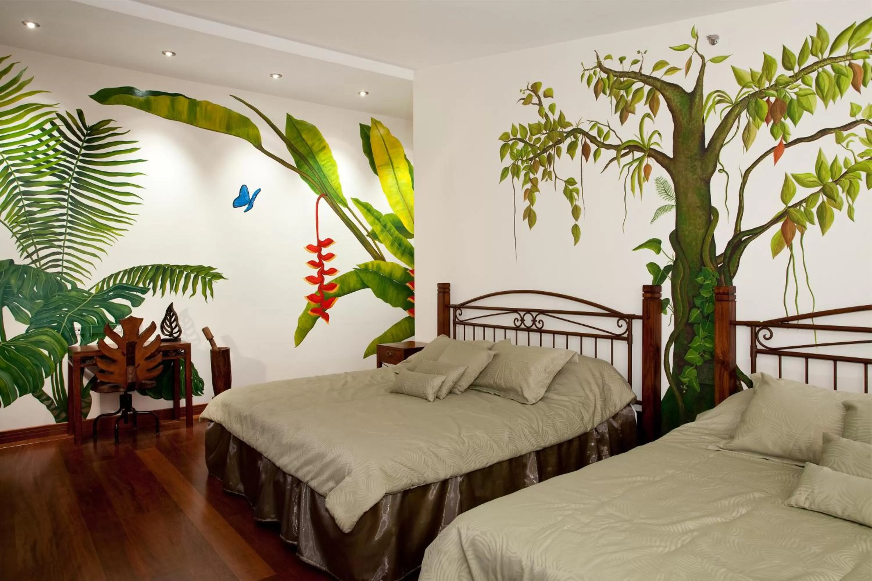 Bed in Ikala Quito Boutique Hotel