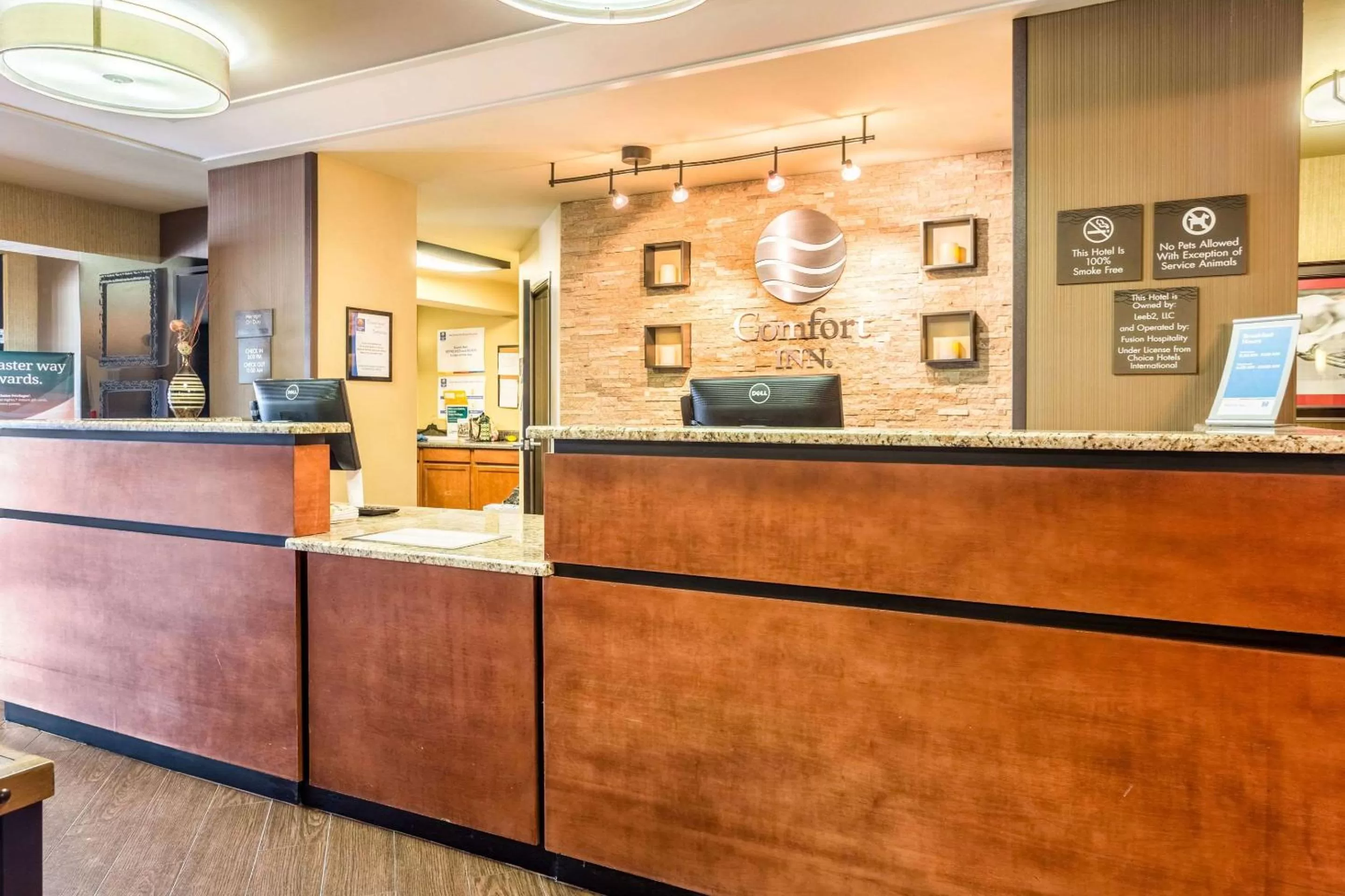 Lobby or reception in Comfort Inn Tupelo Central