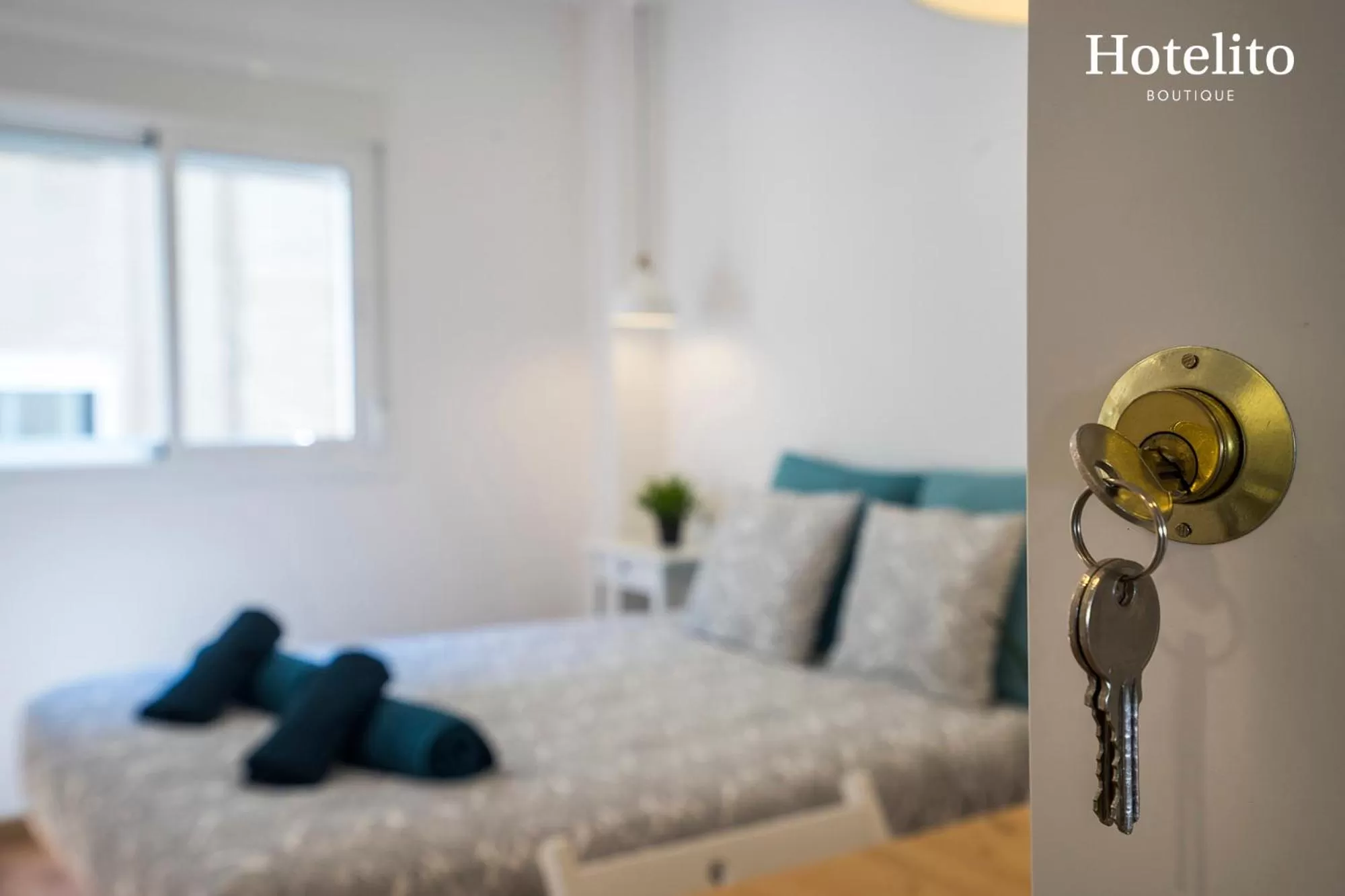 Decorative detail, Bed in Hotelito Boutique Cinca