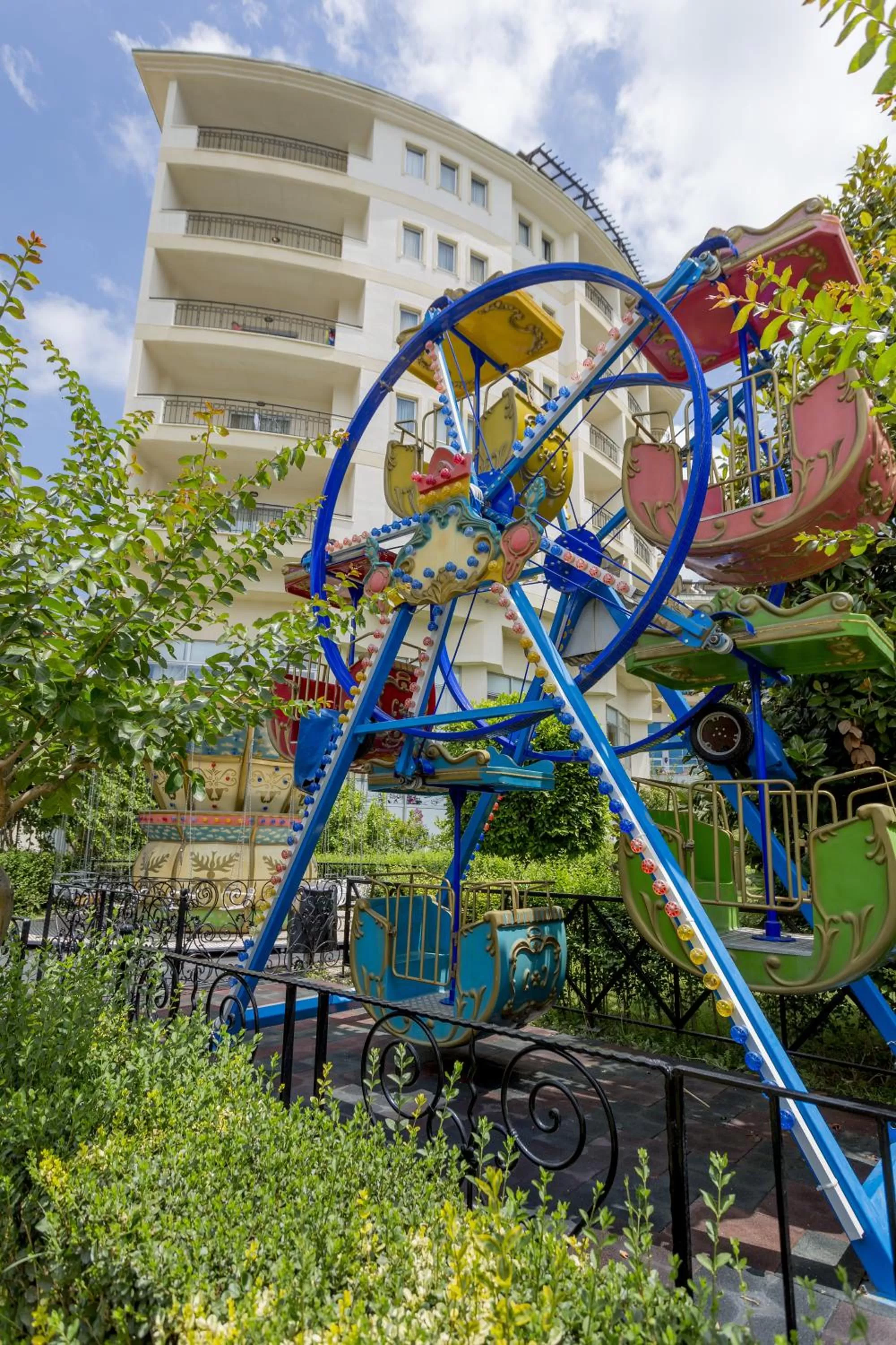 Children play ground in Mukarnas Spa & Resort Hotel