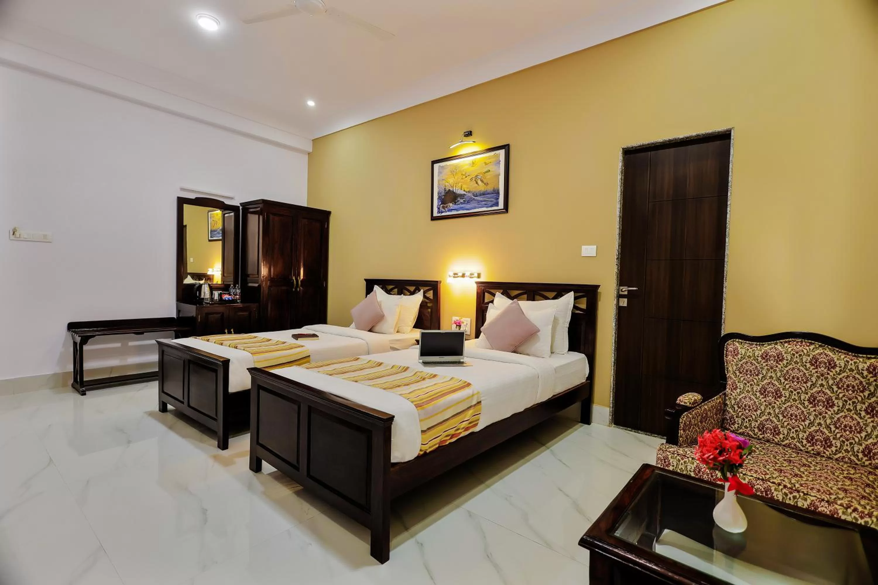 Bedroom in Revaas Lake View Boutique Stay