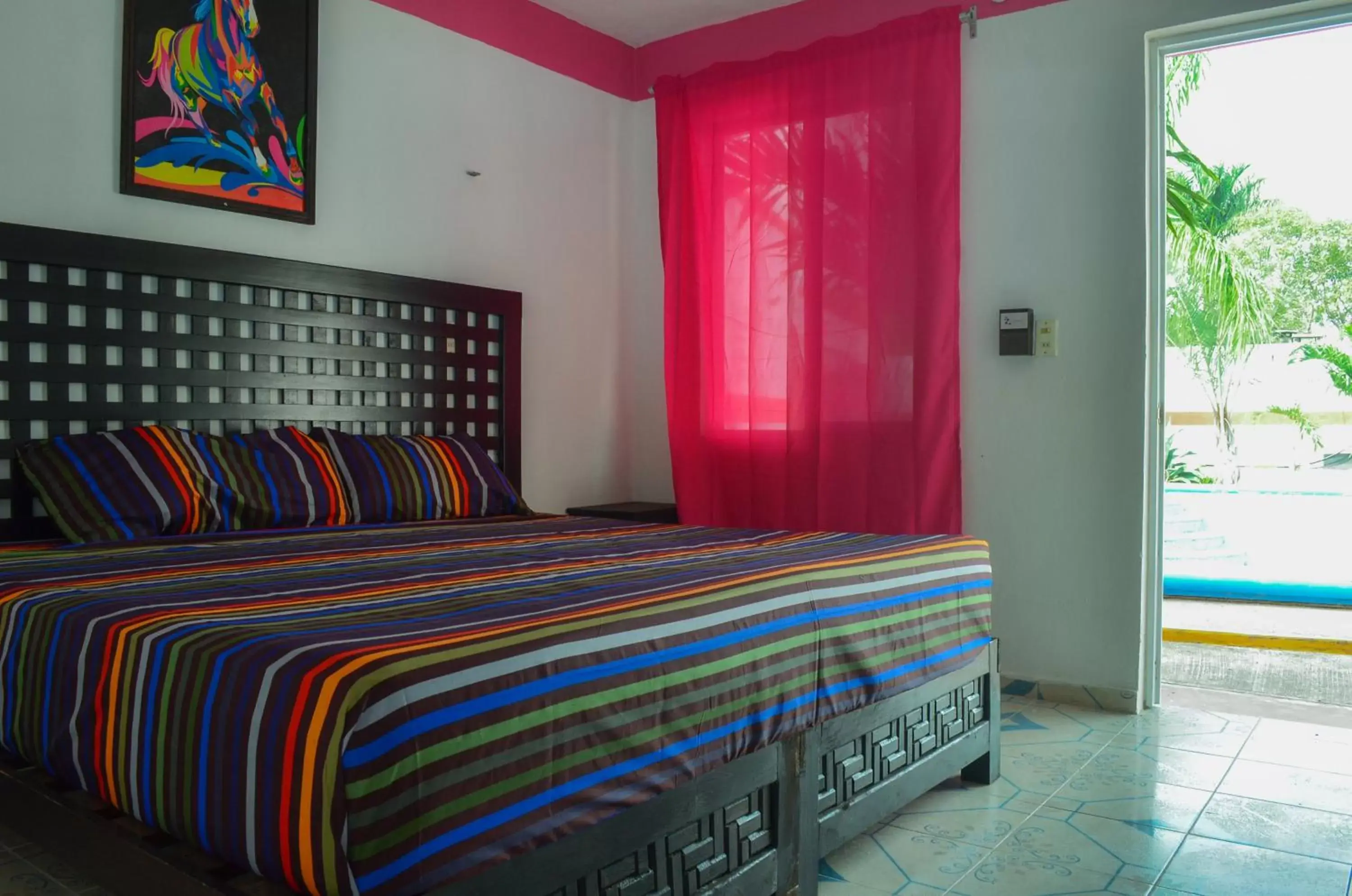 King Room with Pool View in Hotel & Restaurant D´Concepción King Room with Pool View in Hotel & Restaurant D´Concepción