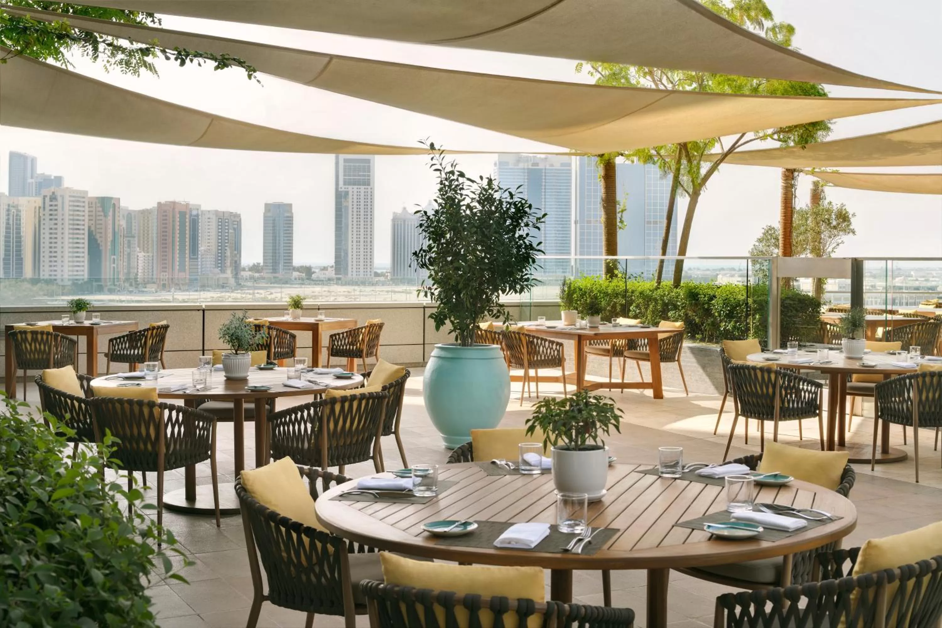 Restaurant/places to eat in Rosewood Abu Dhabi