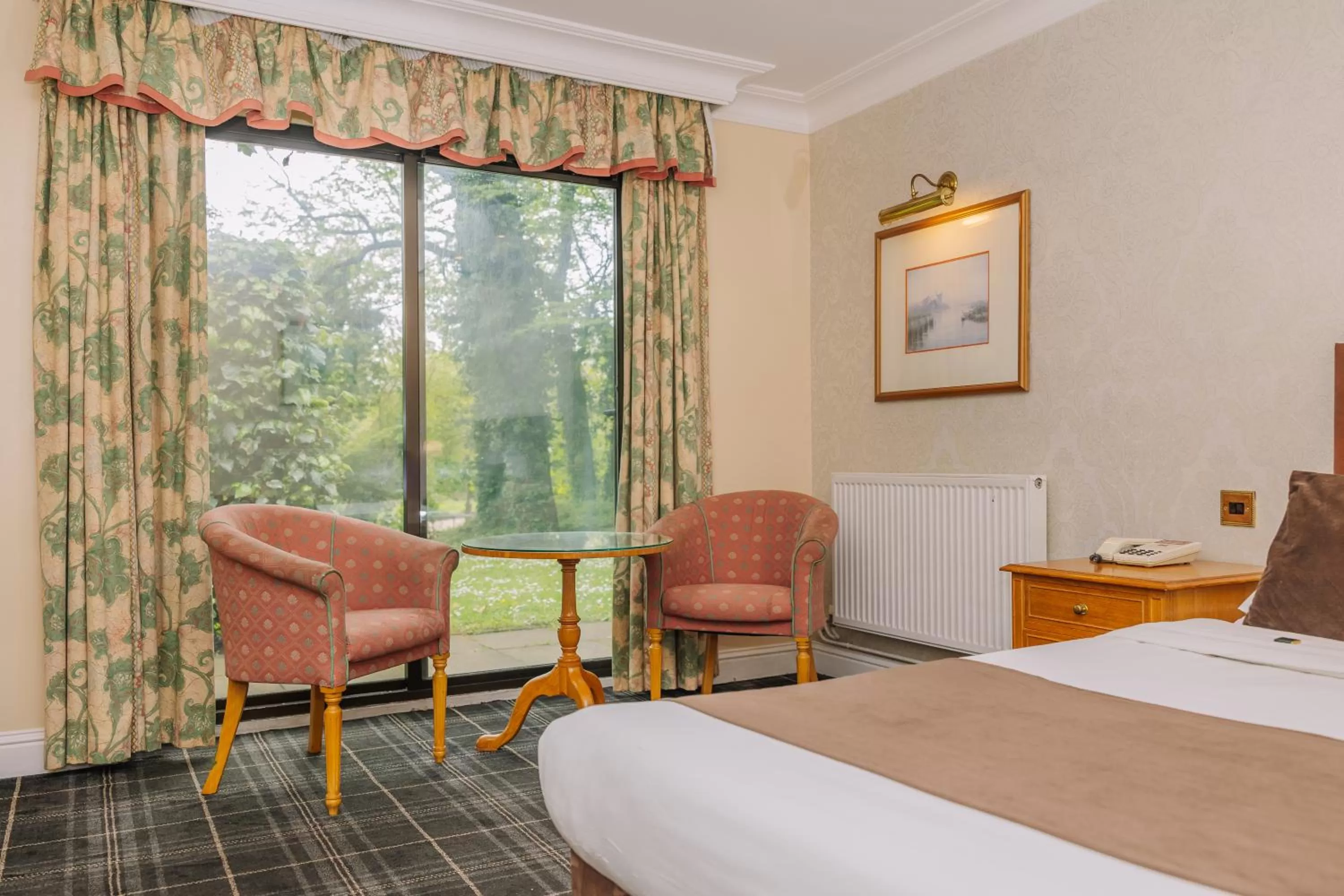 View (from property/room), Bed in Muthu Belstead Brook Hotel