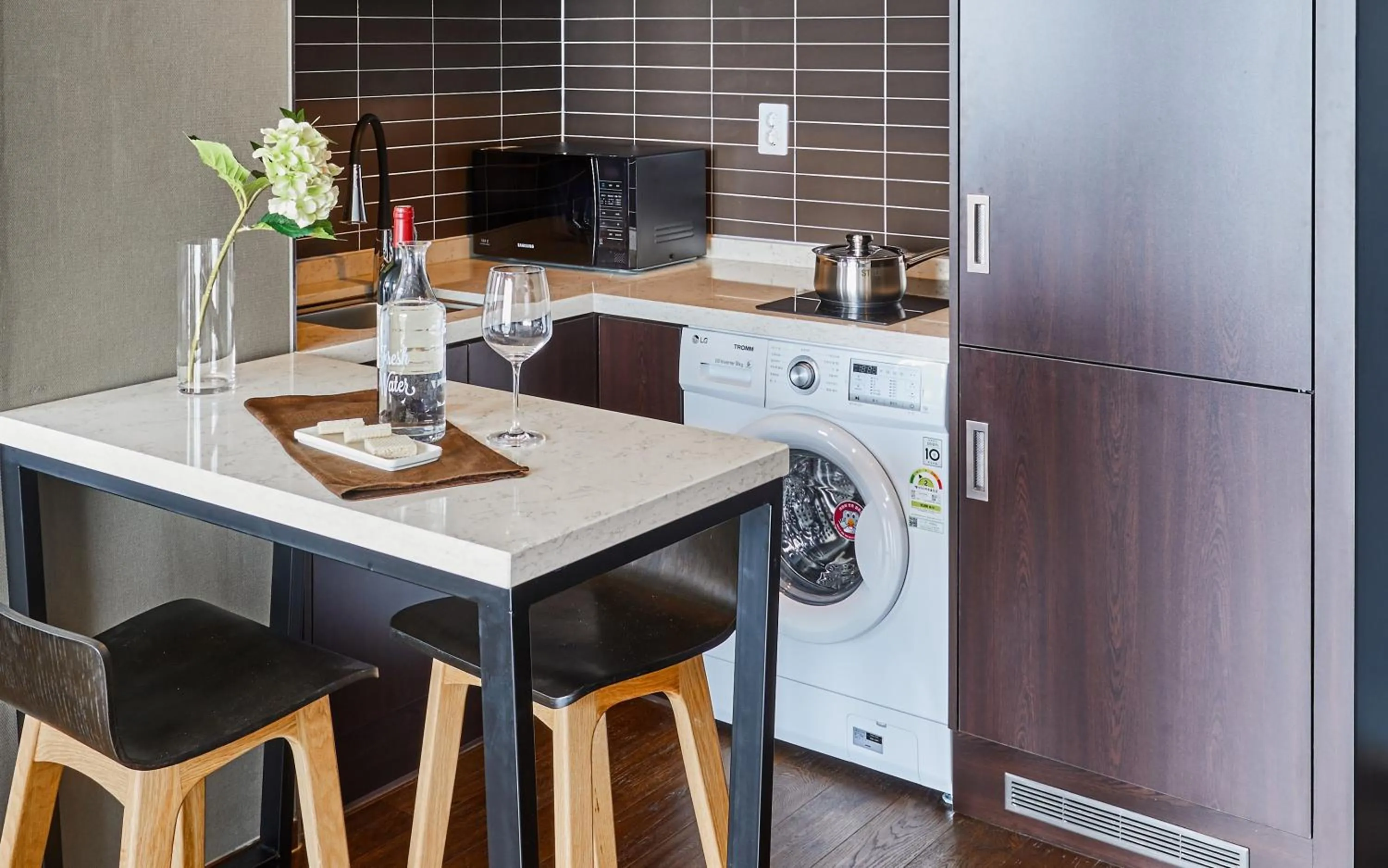 Kitchen or kitchenette, Kitchen/Kitchenette in hotel riverside