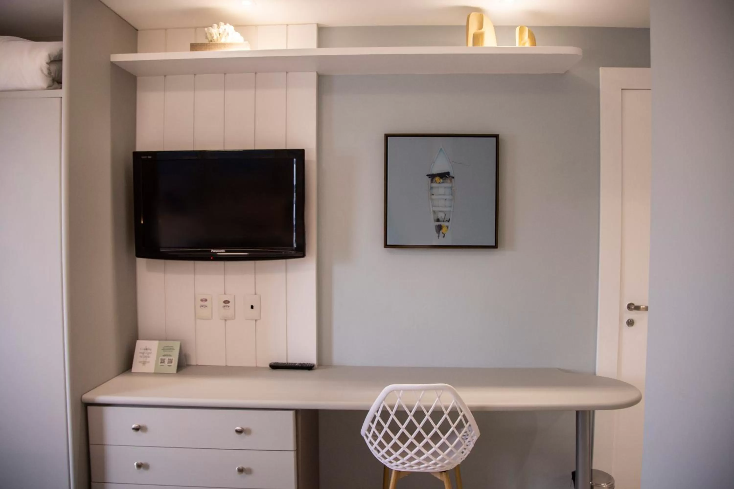 TV and multimedia in Jurerê Beach Village - Studio Vista Mar