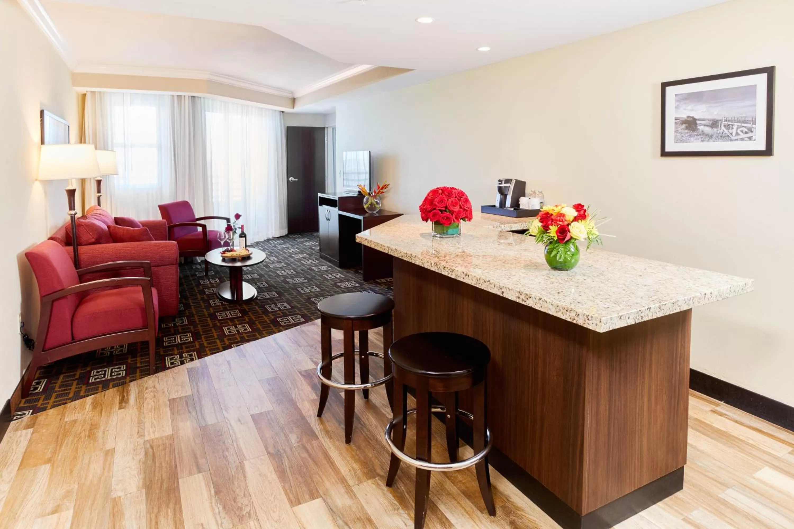 Living room in Miccosukee Casino & Resort