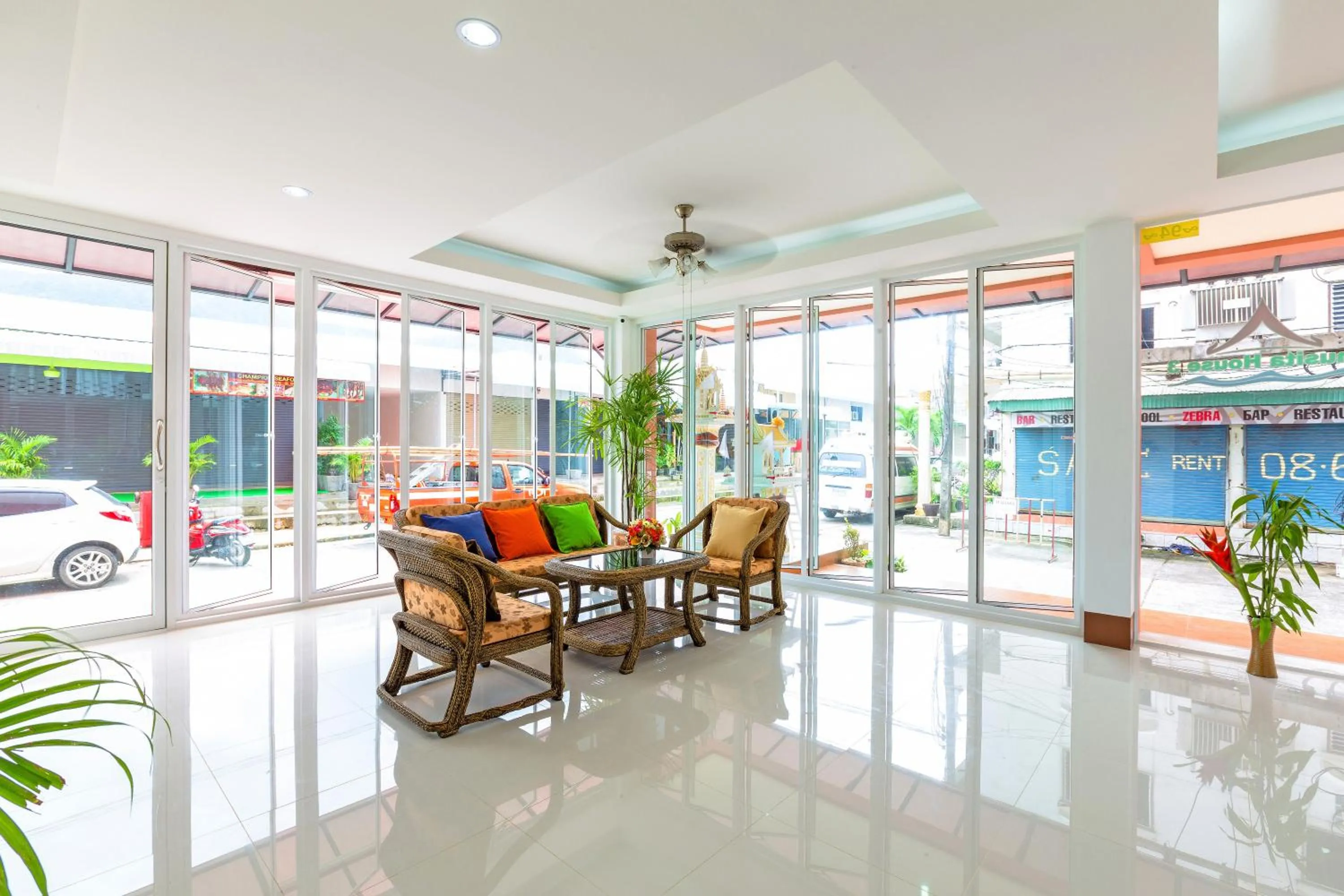 Lobby or reception in Phusita Hotel - SHA Certified