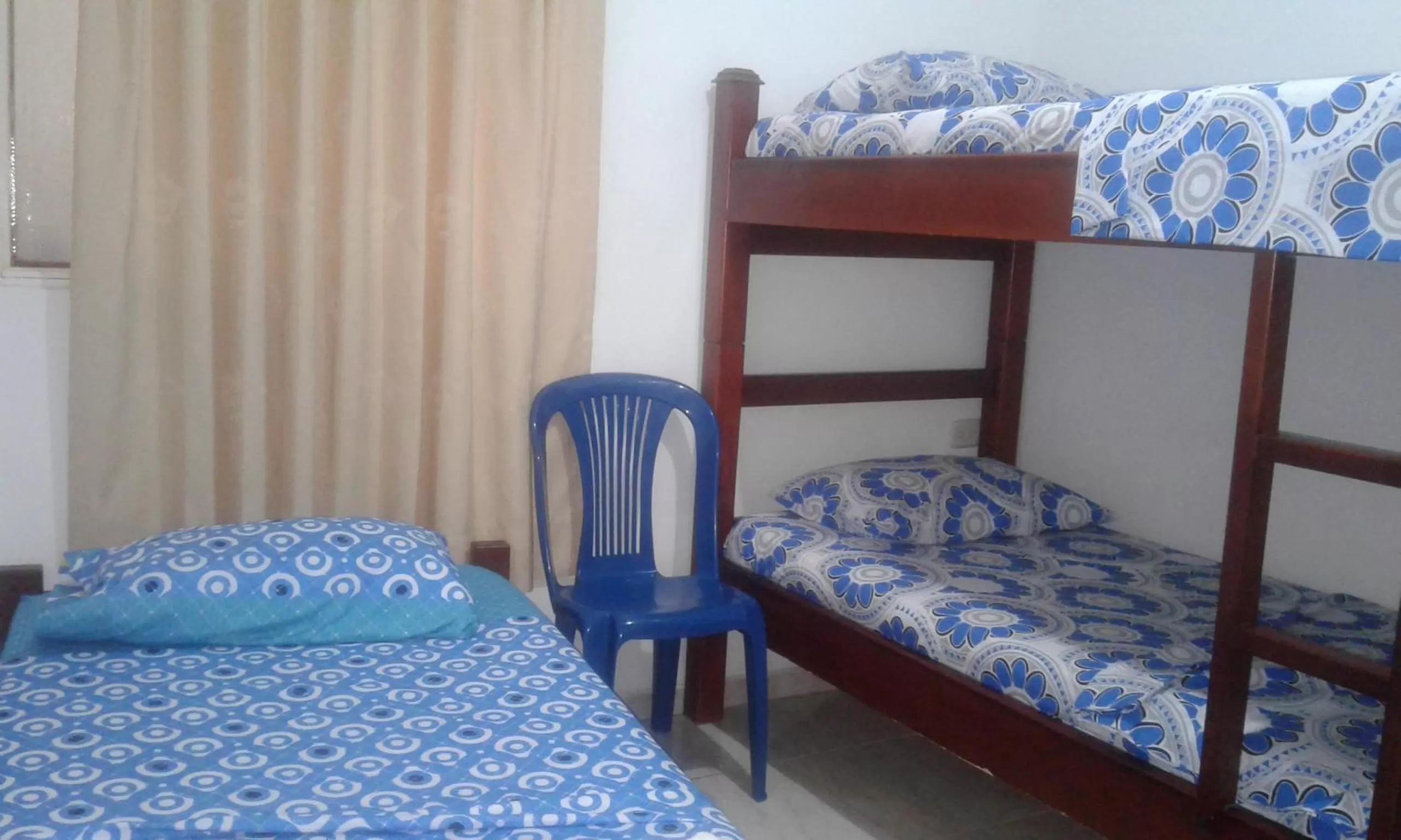 Bed, Bunk Bed in Hotel Real Pólux