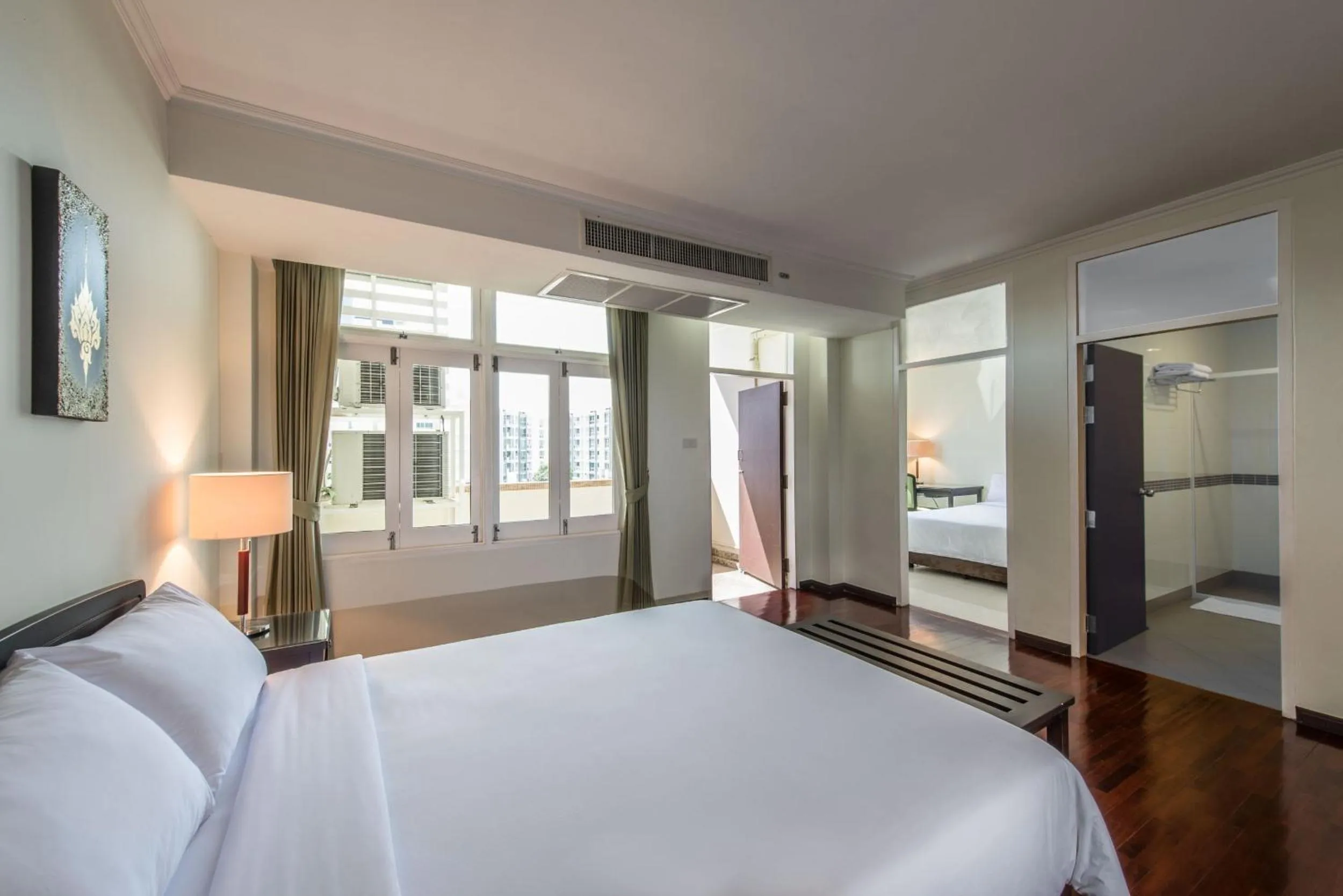 Bedroom, Bed in Capital Mansion - SHA Certified