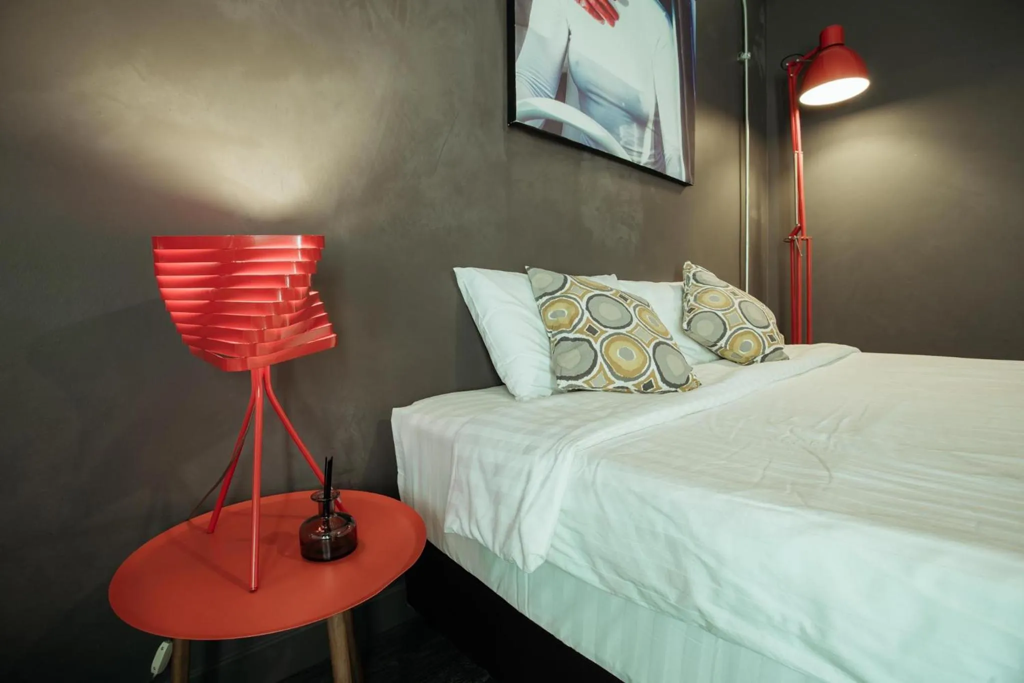 Bed in J Poshtel Chiangmai