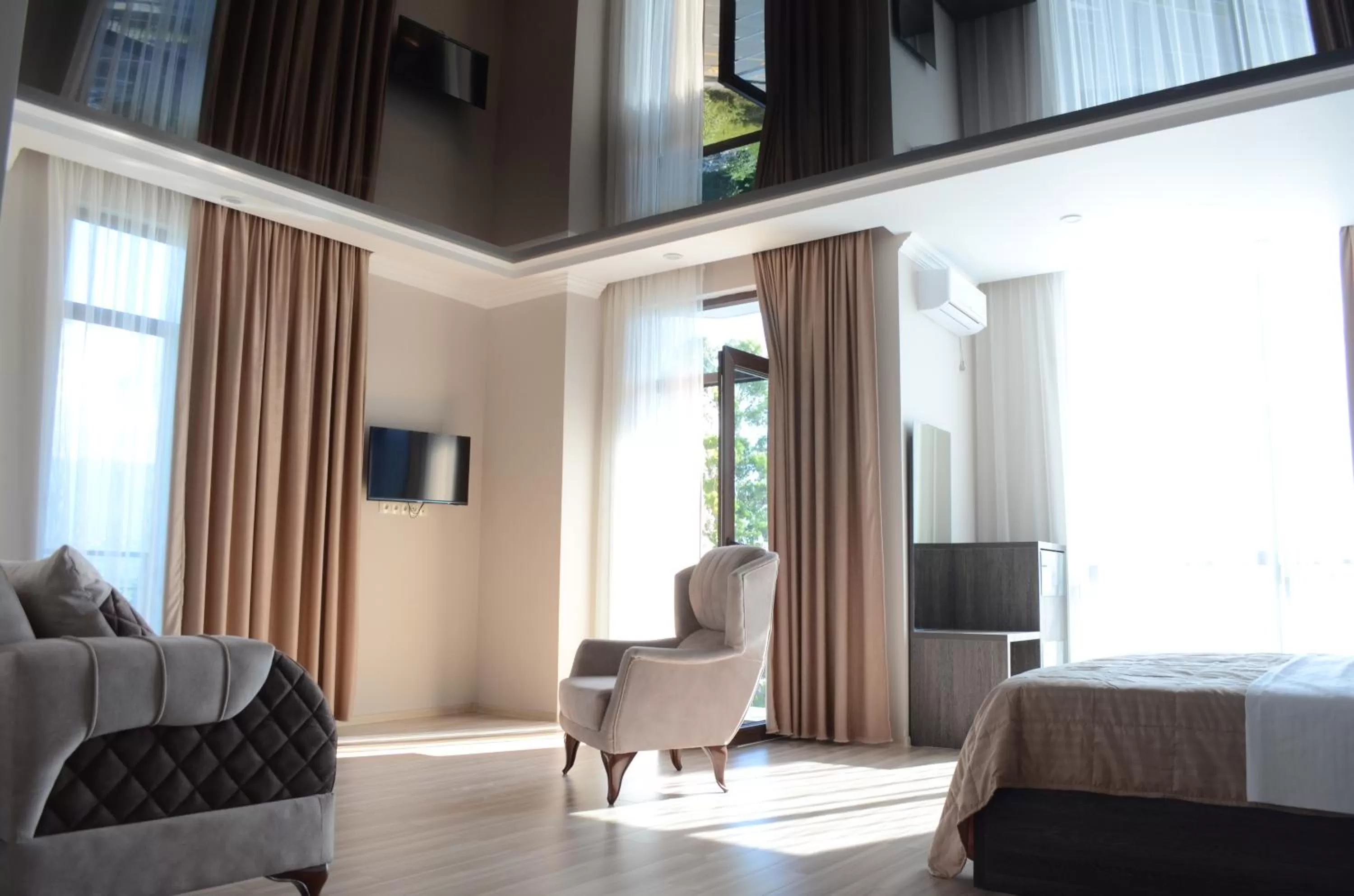 TV/Entertainment Center in Hotel Skyline Batumi