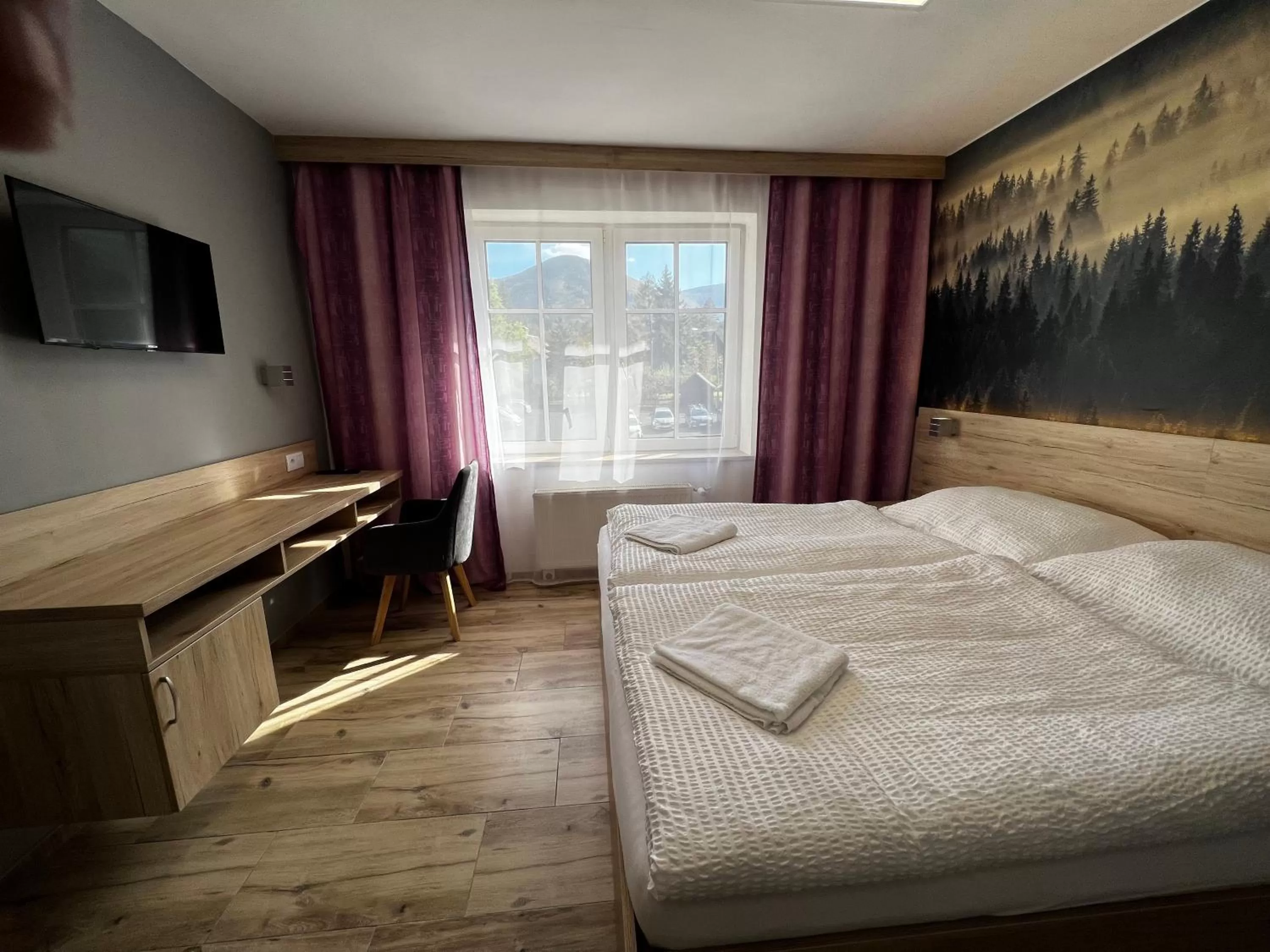 TV/Entertainment Center in Hotel U Kociana