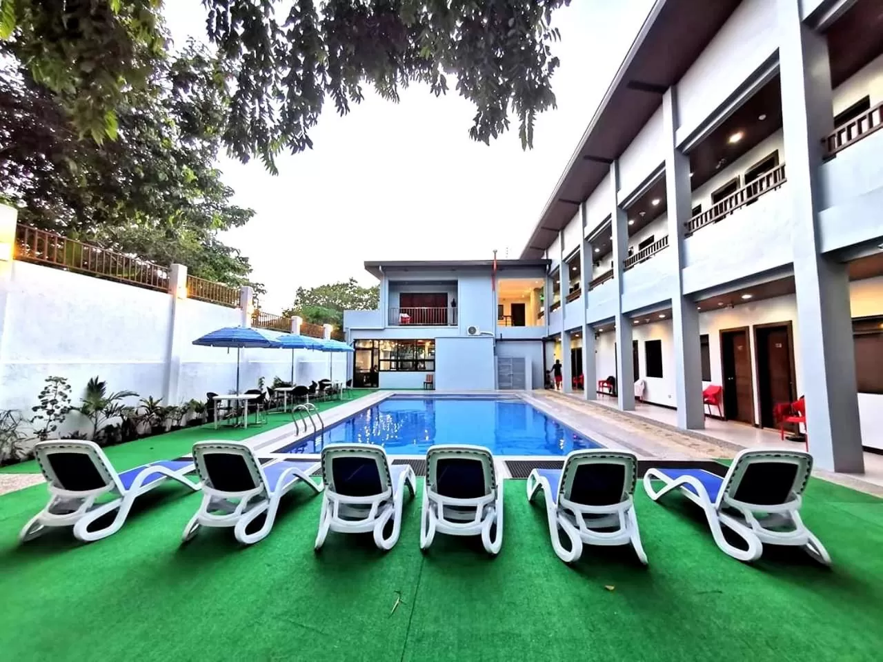 Property building in Charms Hotel