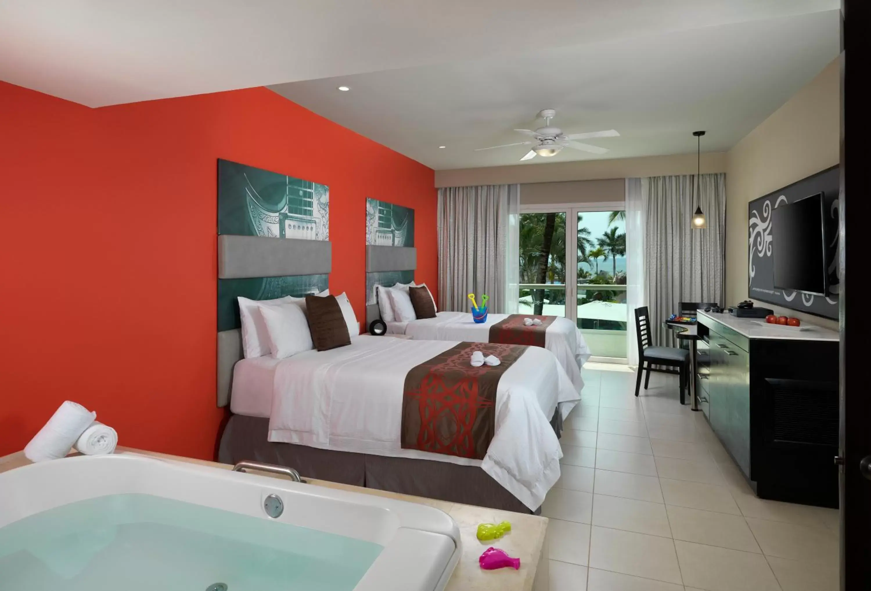 Deluxe Family Pool View ( Two Bedroom) in Hard Rock Hotel Vallarta All Inclusive Deluxe Family Pool View ( Two Bedroom) in Hard Rock Hotel Vallarta All Inclusive