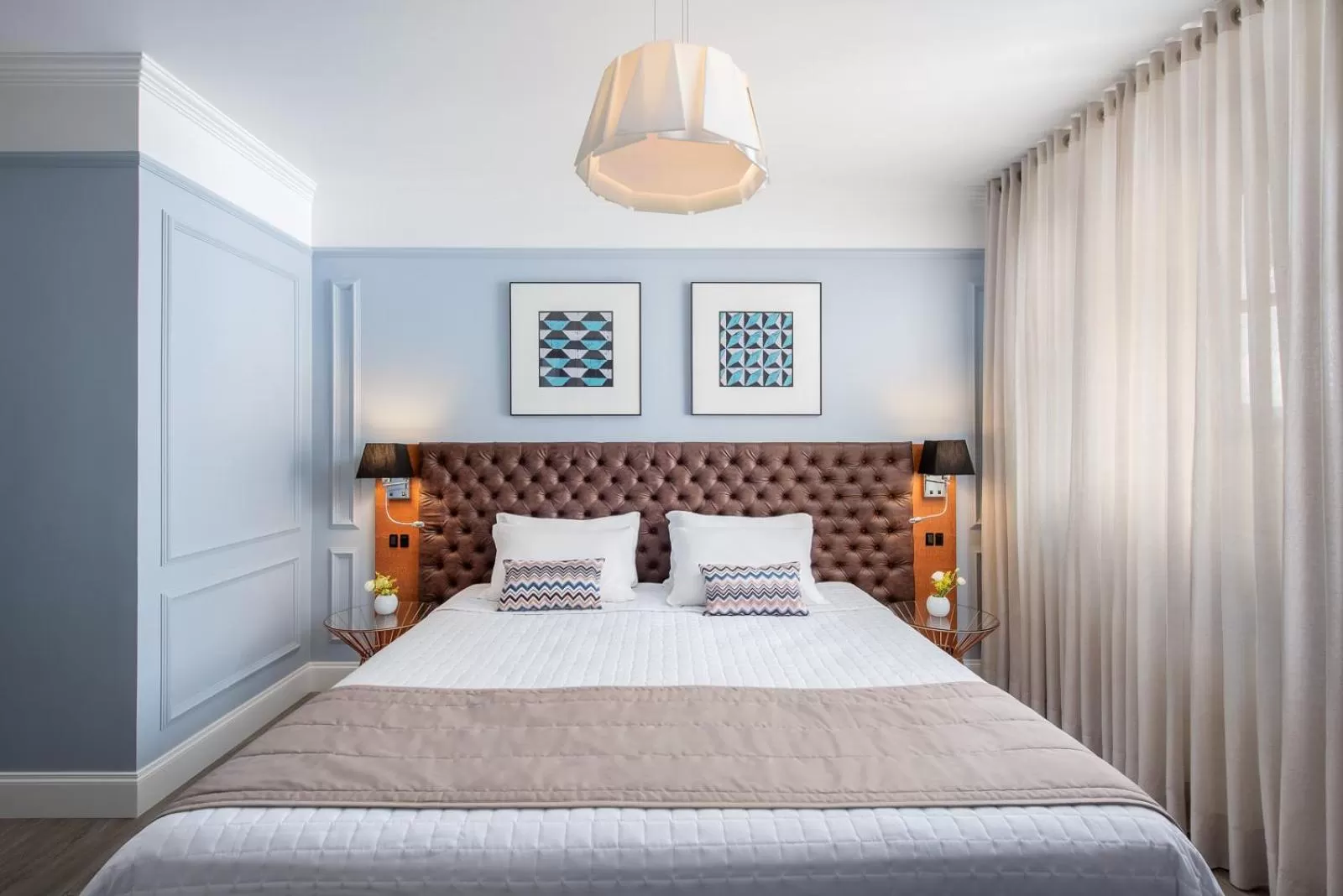 Bed in Hotel Casacurta