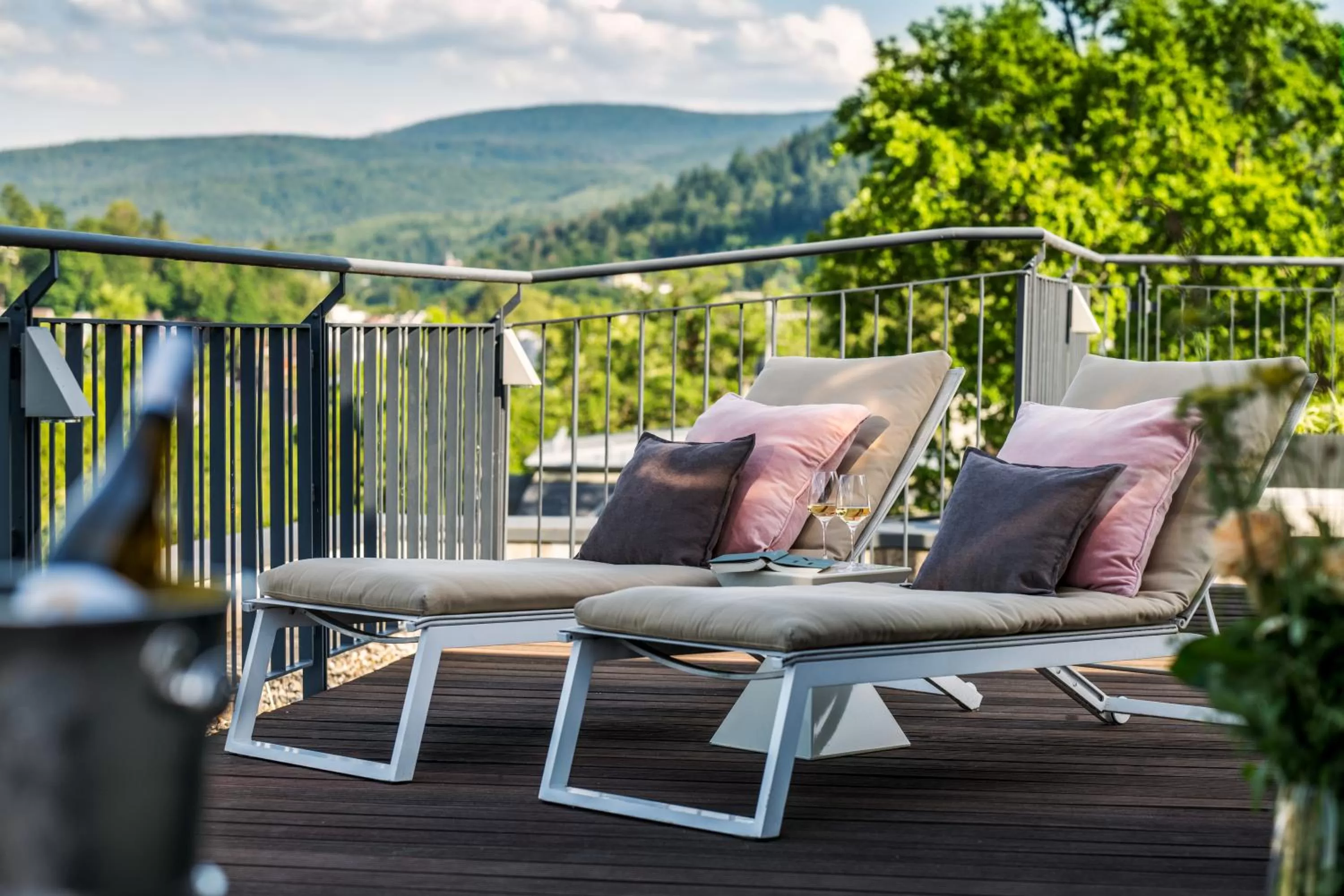 Balcony/Terrace in Maison Messmer - ein Mitglied der Hommage Luxury Hotels Collection