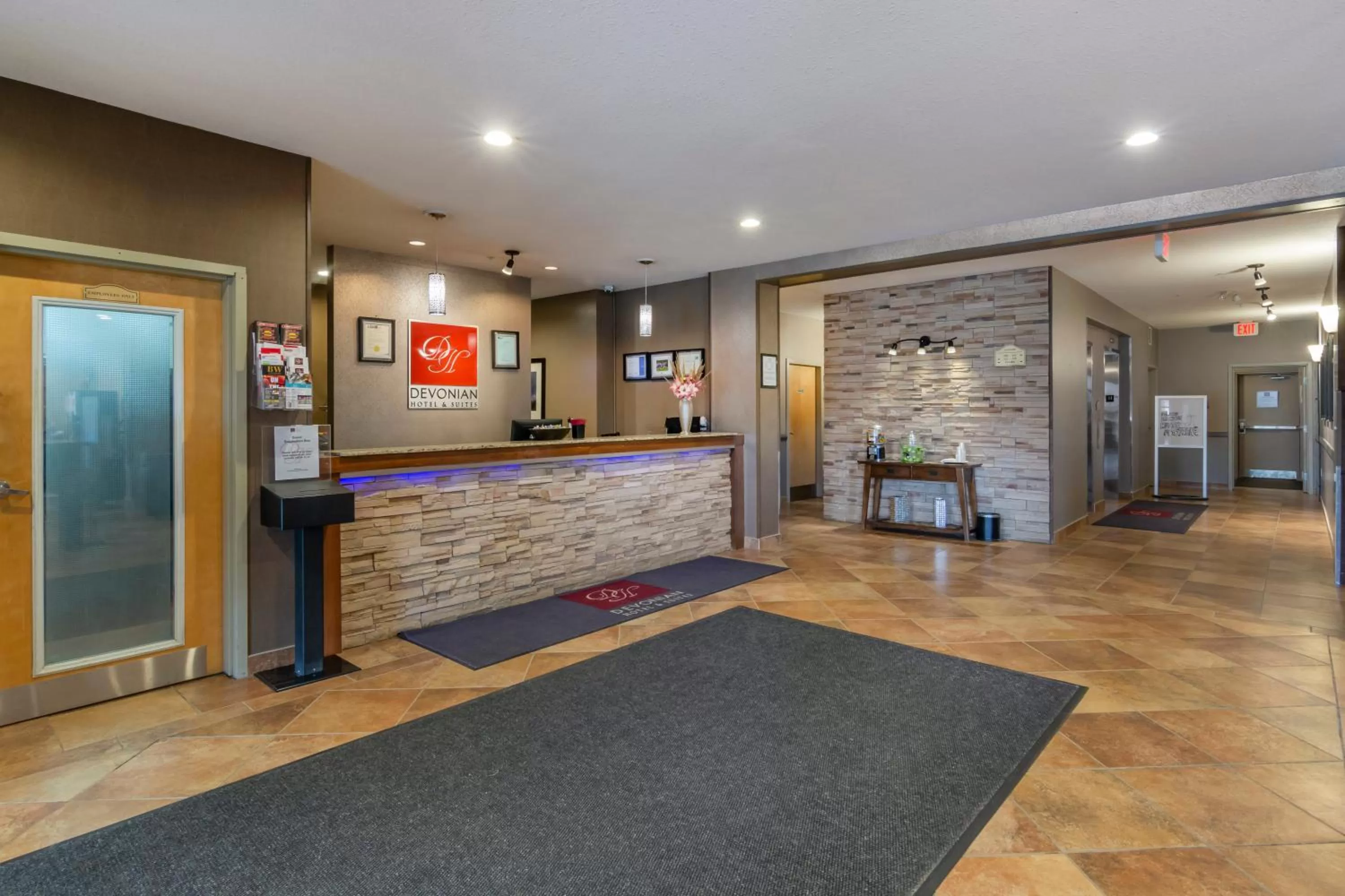 Facade/entrance in Devonian Hotel and Suites