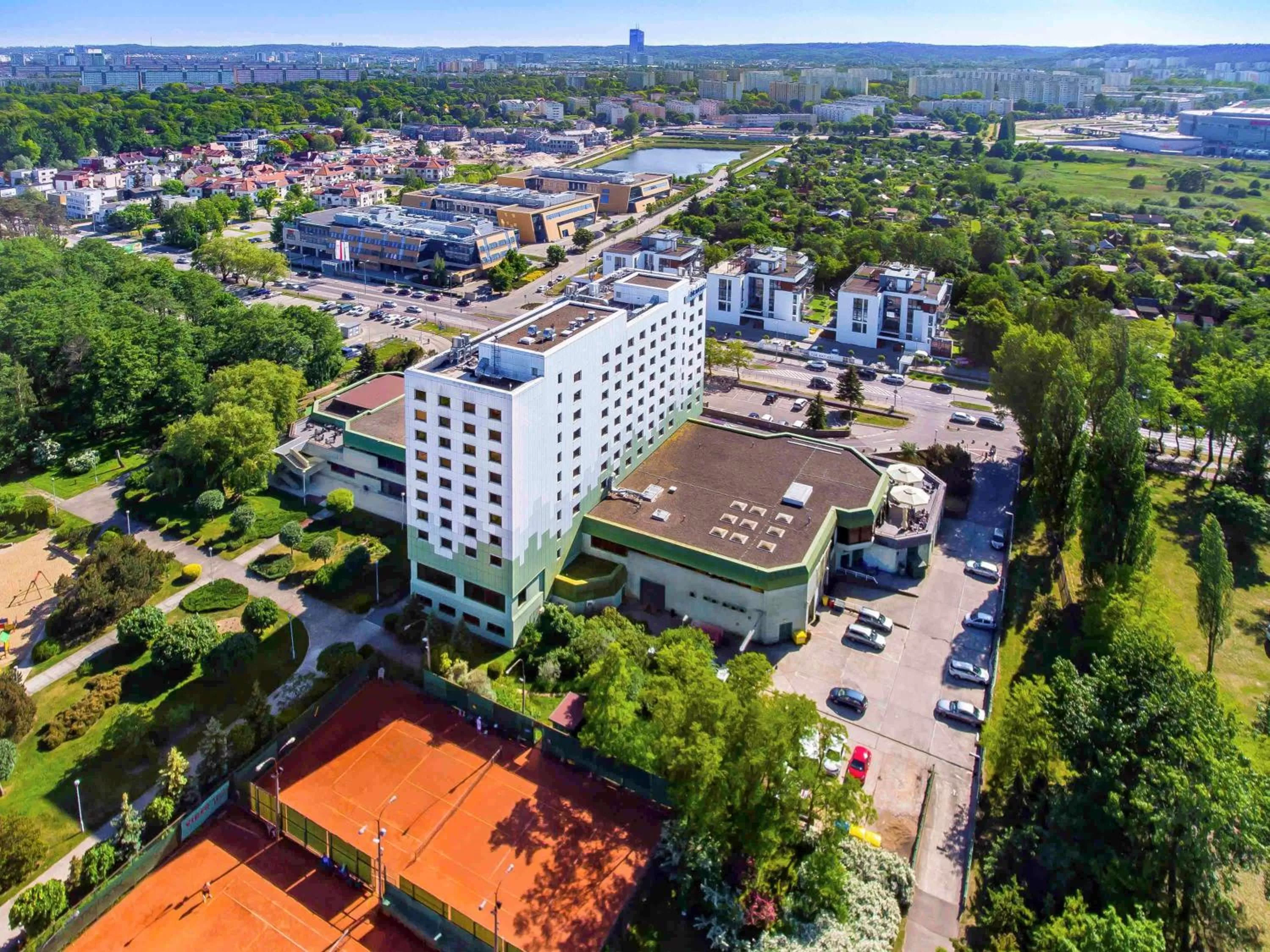 Property building in Novotel Gdańsk Marina