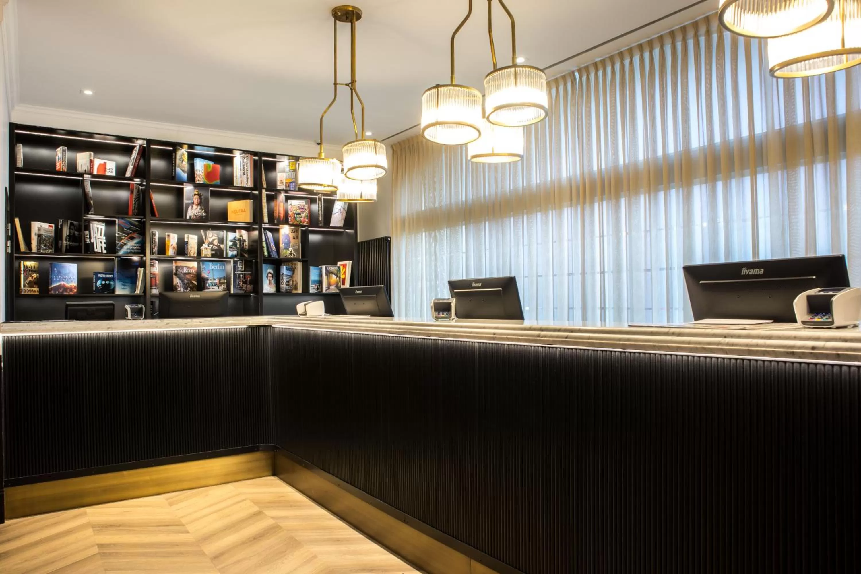 Lobby or reception in a&o Brussel Centrum