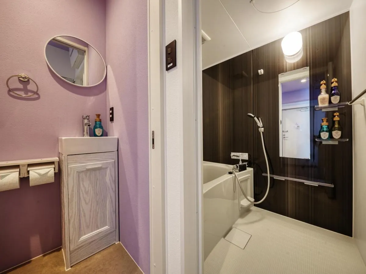 Shower in Glory island okinawa SOBE