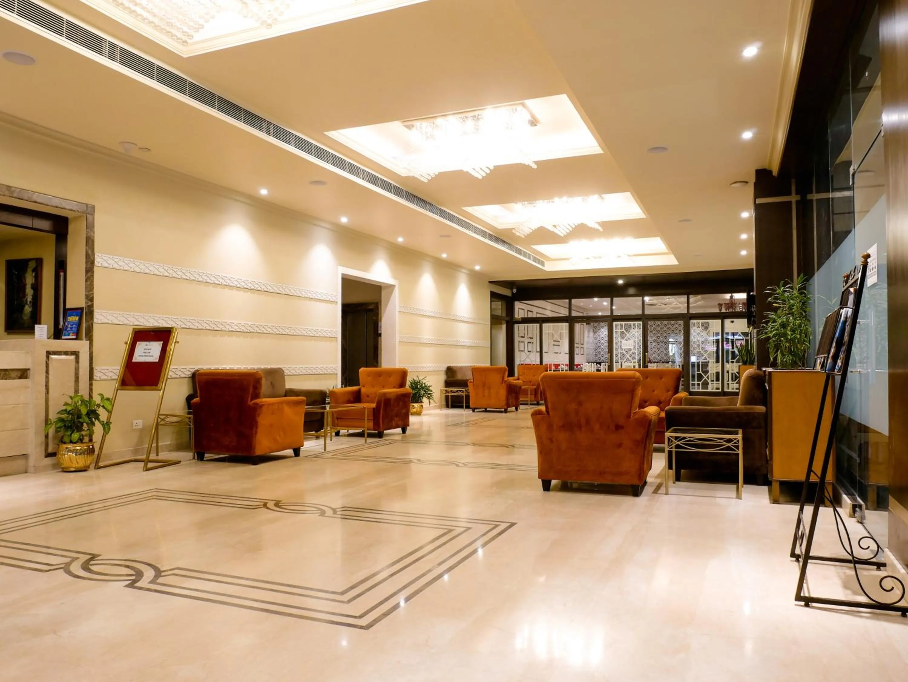 Lobby or reception in Diamond Hotel