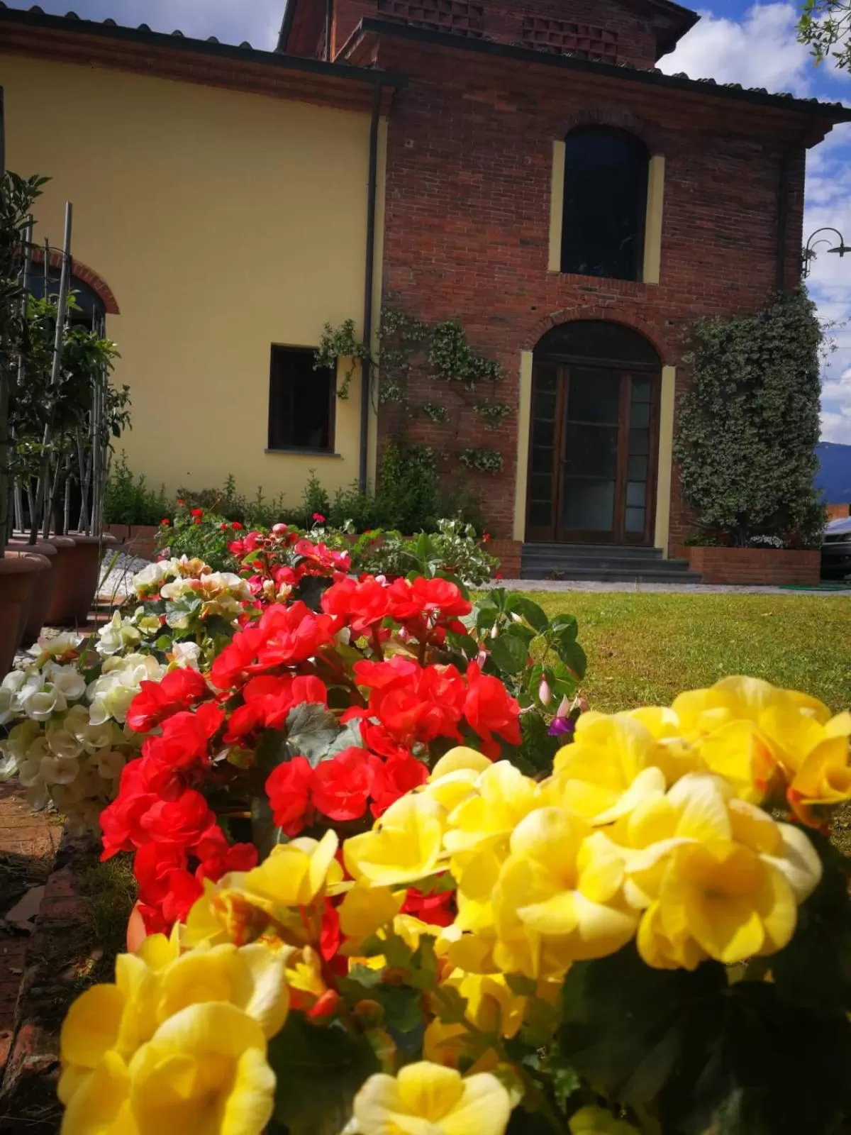 Garden in B&B La Fornace del Sole