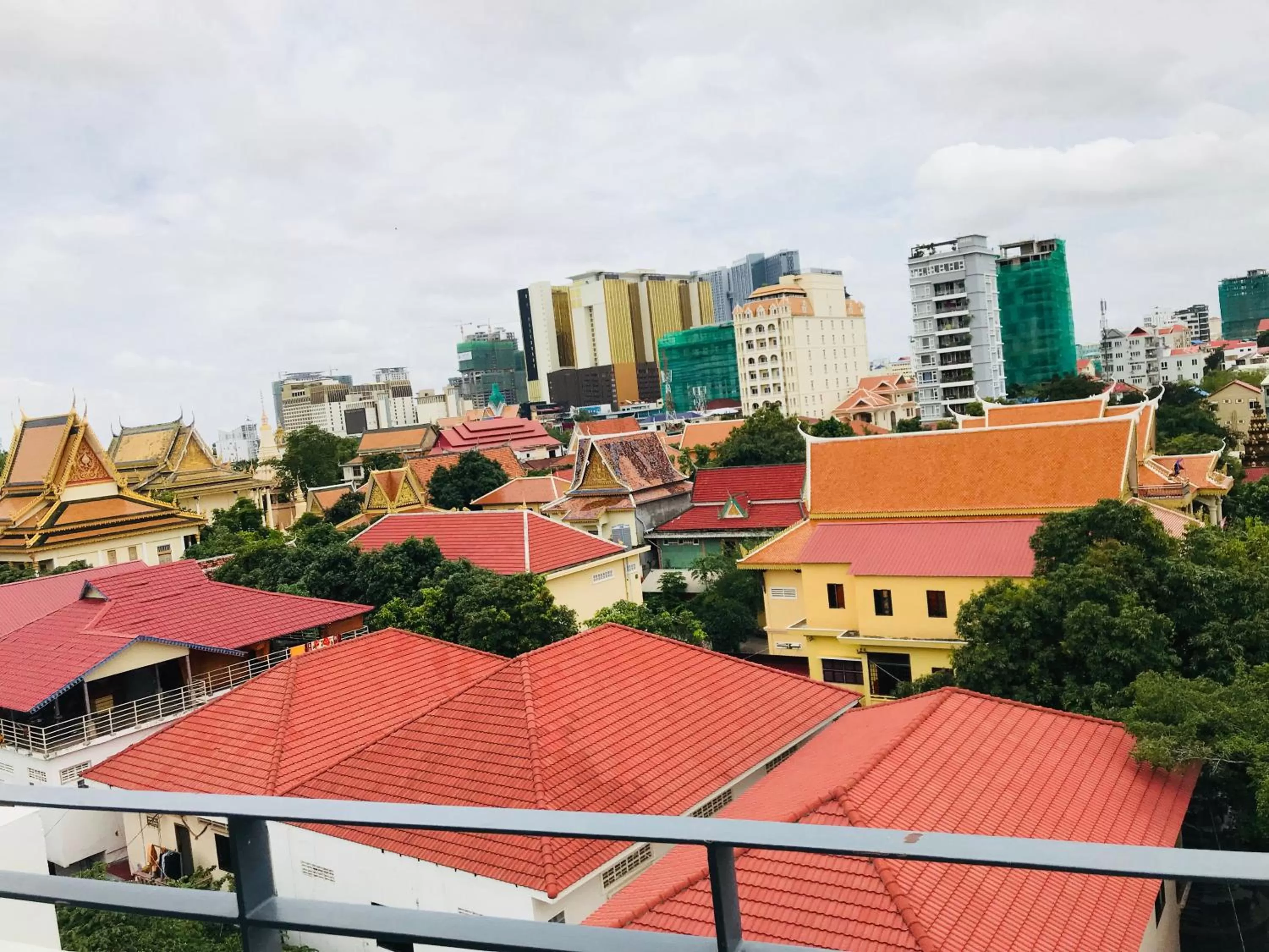 City view in Penh House Hotel