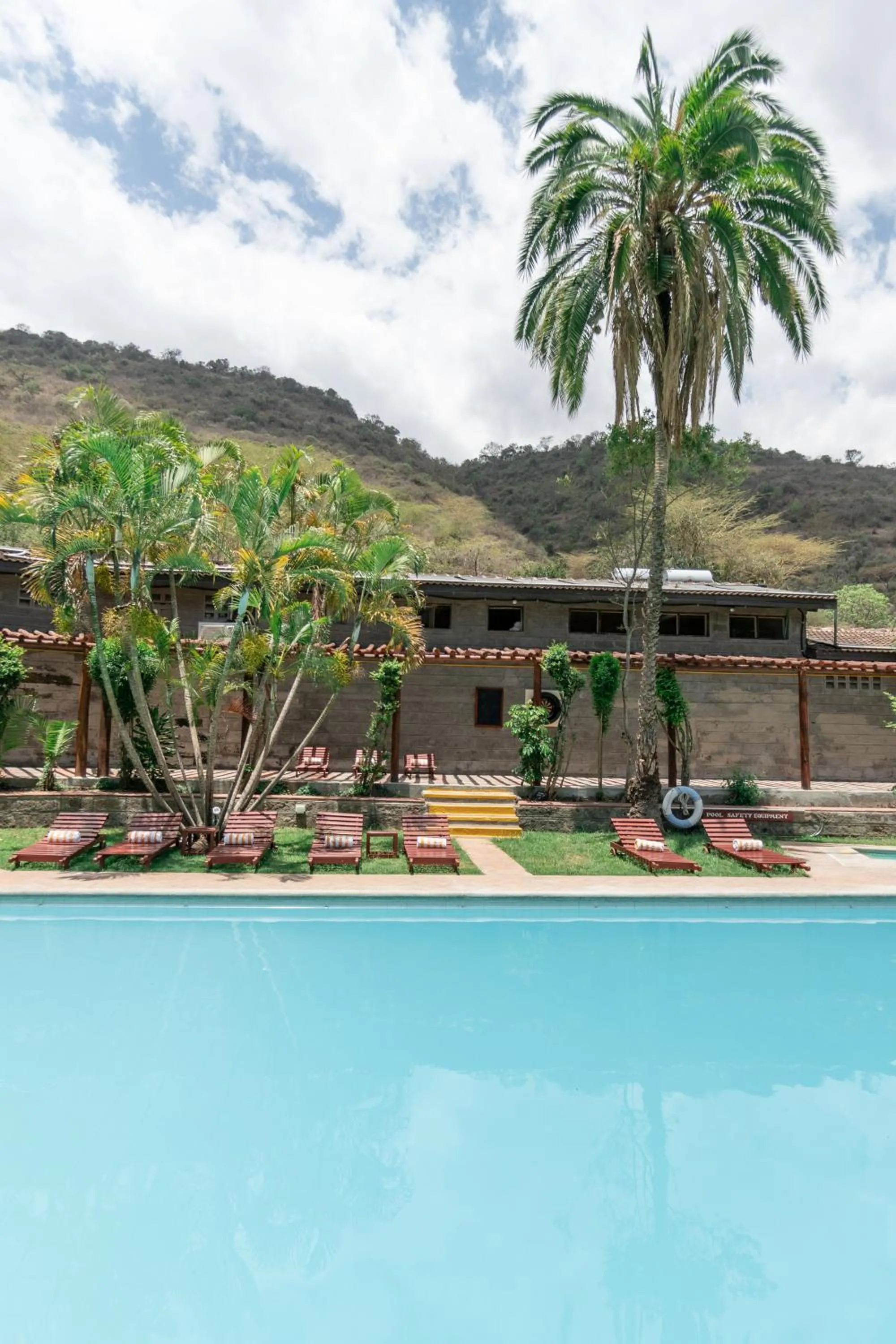 Swimming pool in Sarova Lion Hill Game Lodge