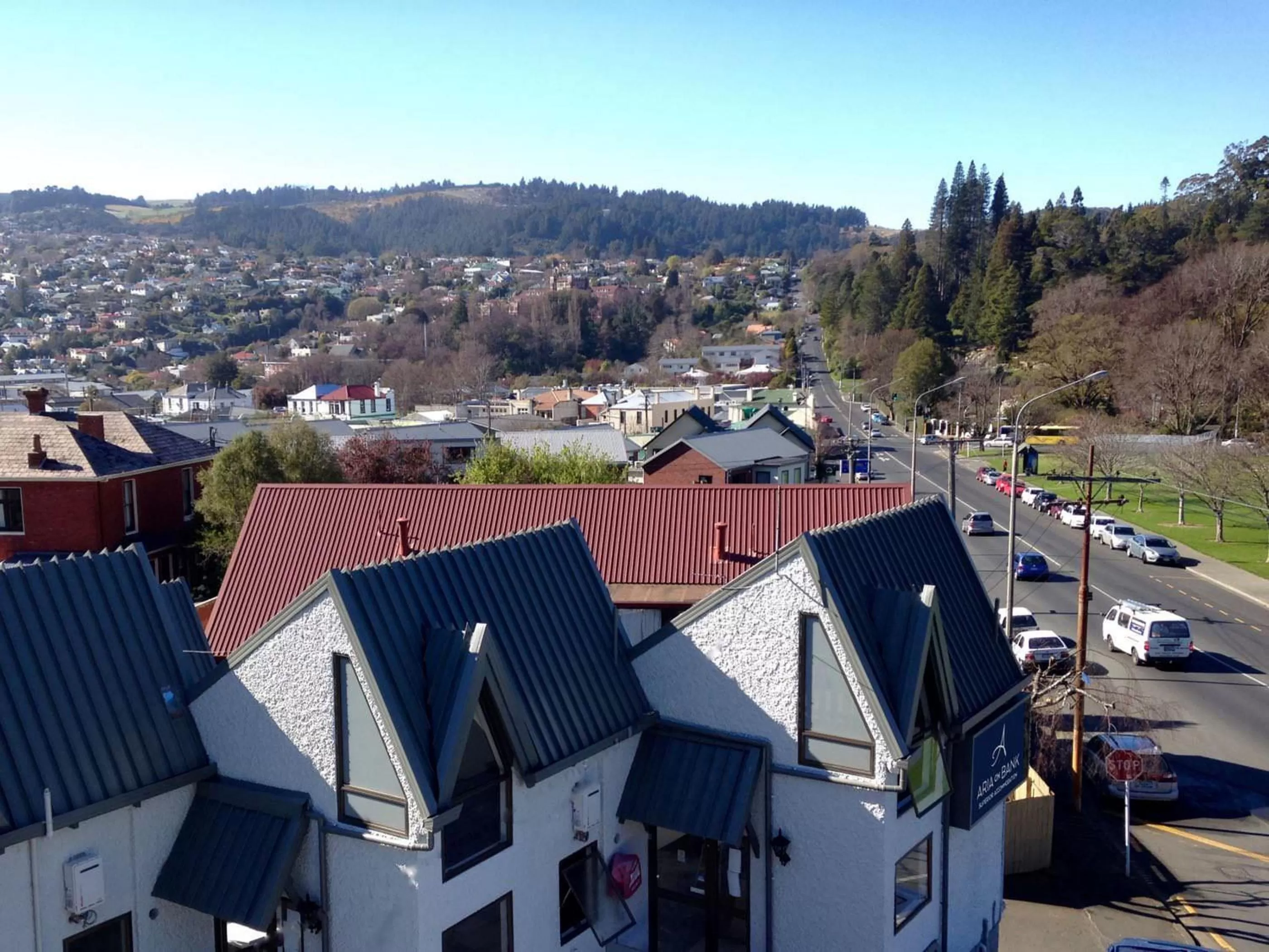 Facade/entrance in Aria on Bank