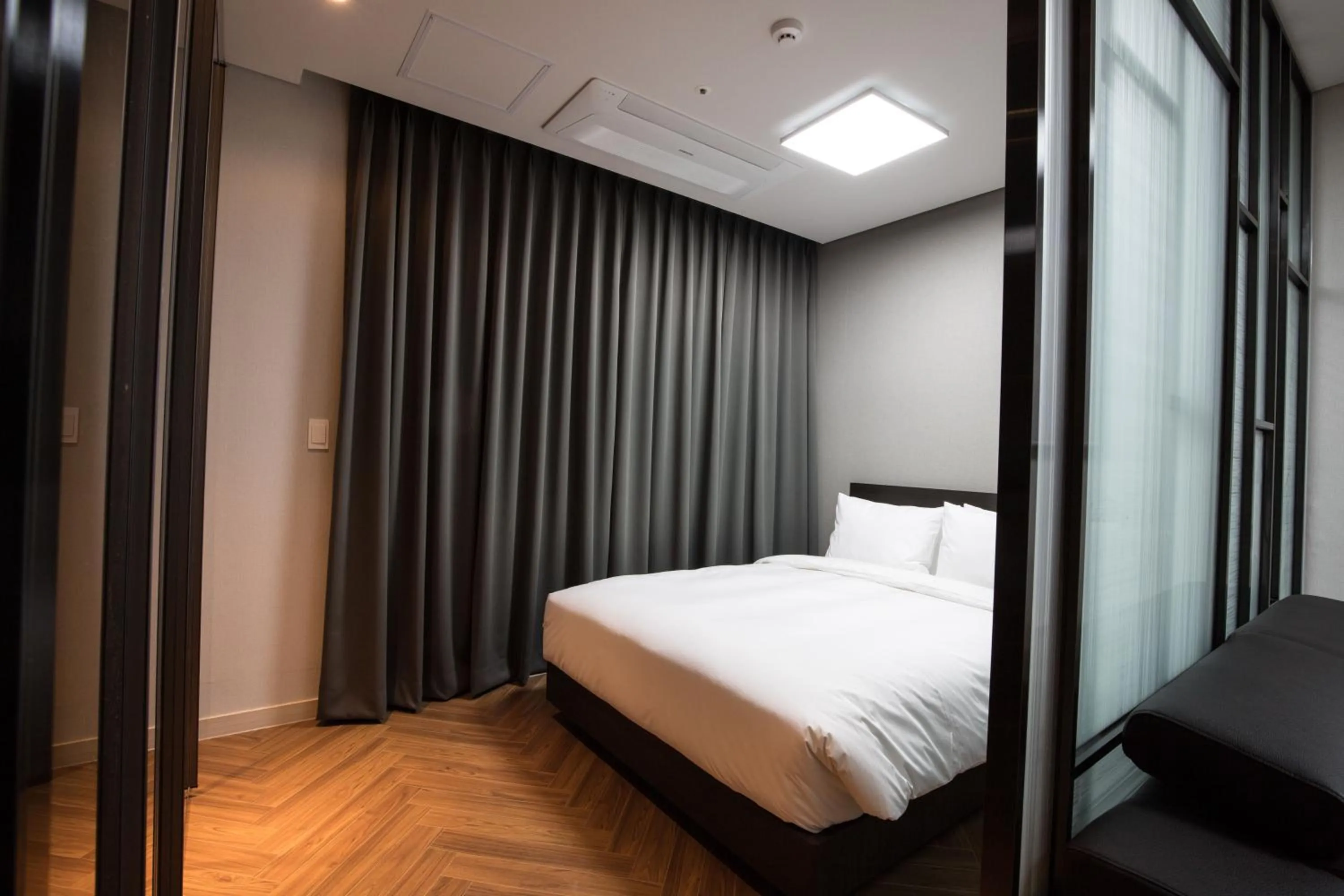 Bed in Sunrise Hotel Sokcho