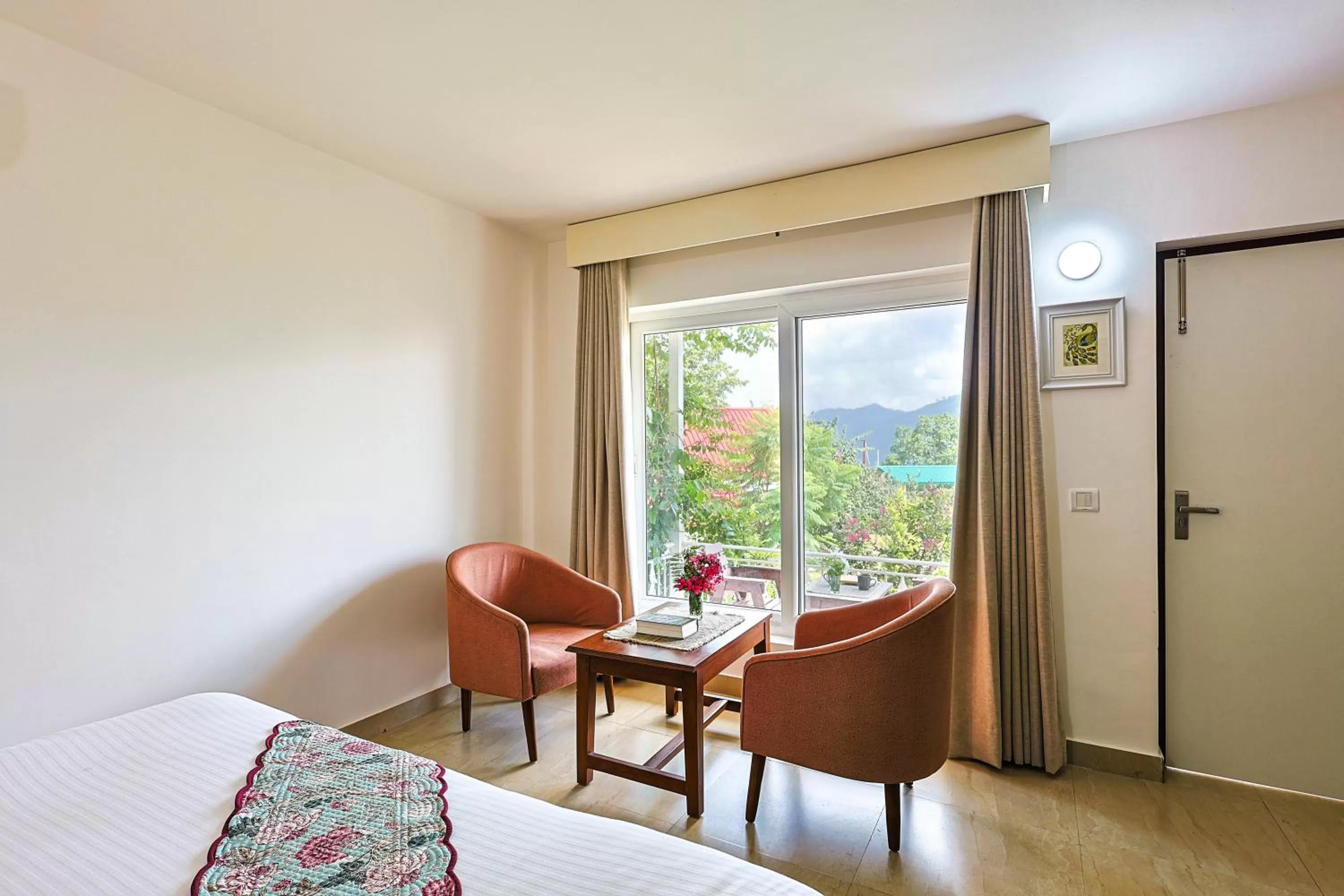 Garden view in Neer Ganga Resorts