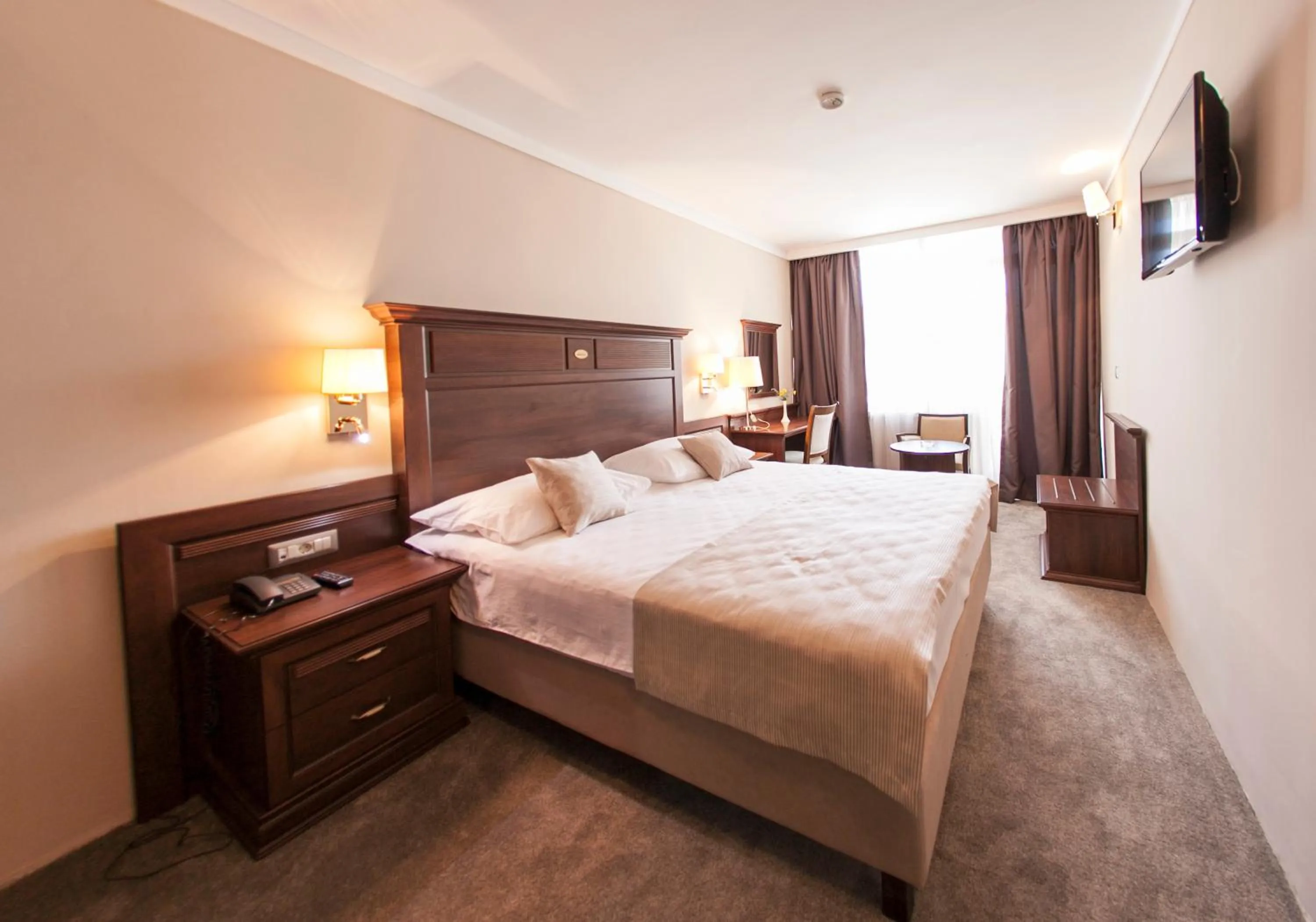 Bed in Grand Hotel Neum Wellness & Spa