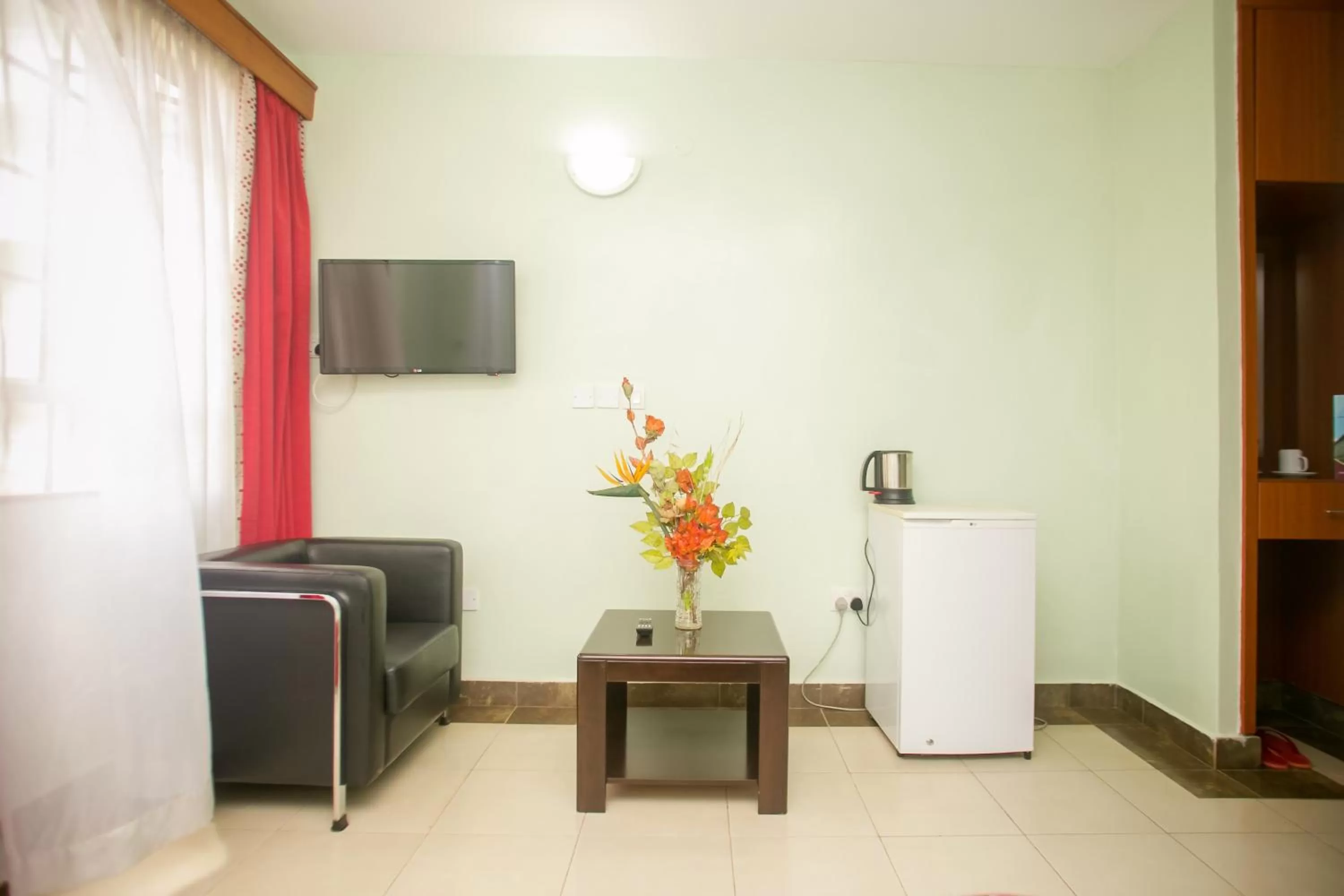 Seating area in Desmond Tutu Conference Centre