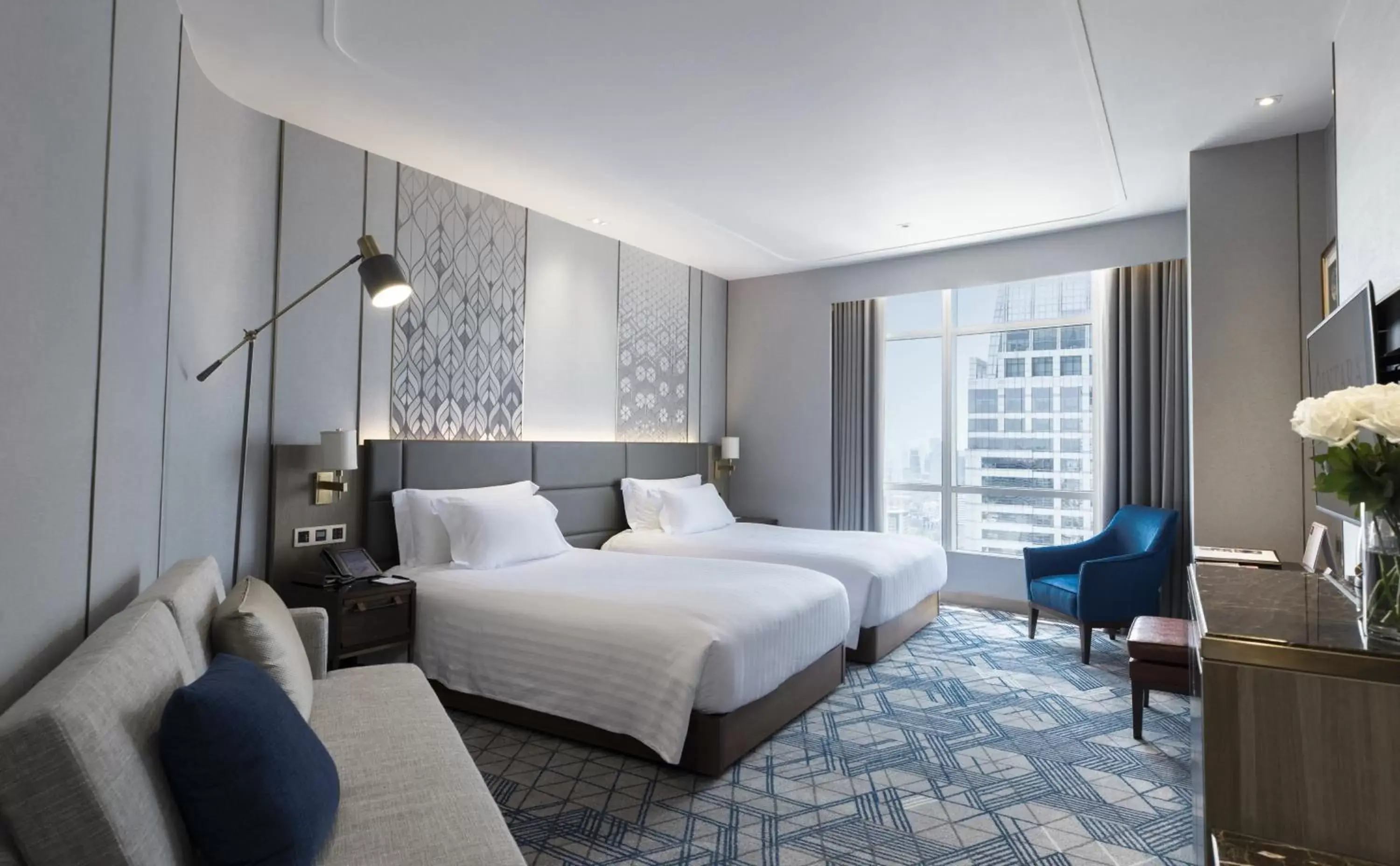 Deluxe Twin in Centara Grand At CentralWorld Deluxe Twin in Centara Grand At CentralWorld