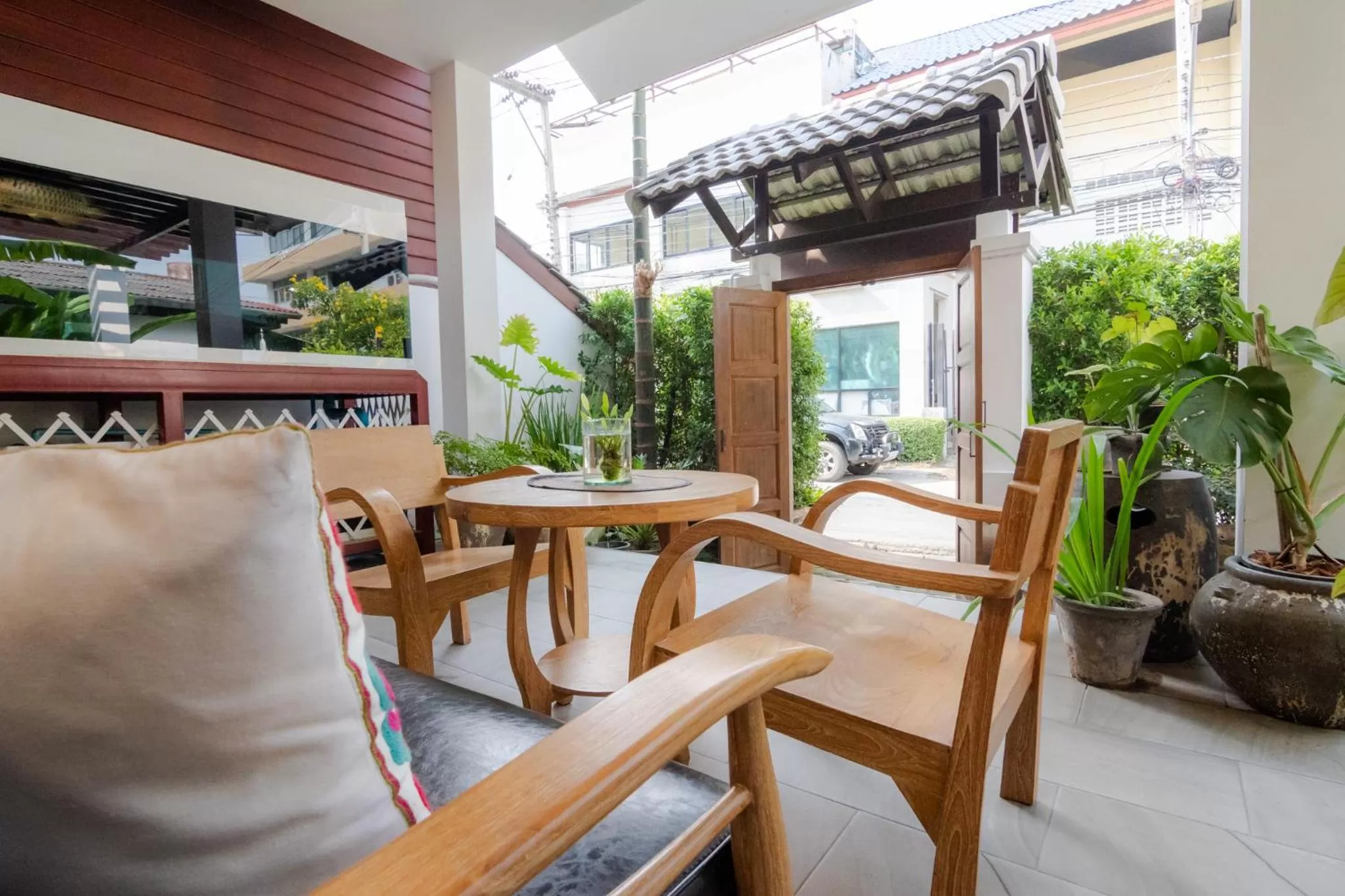 Seating area in นายก่ายหมอน Nine-Kai-Mon